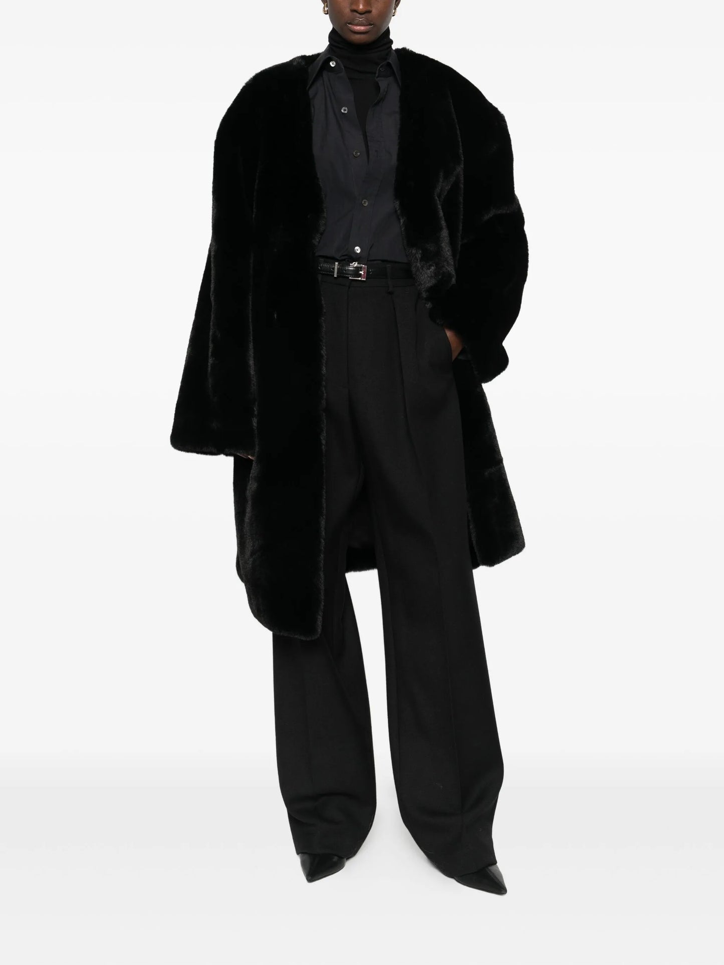 Matera faux fur coat