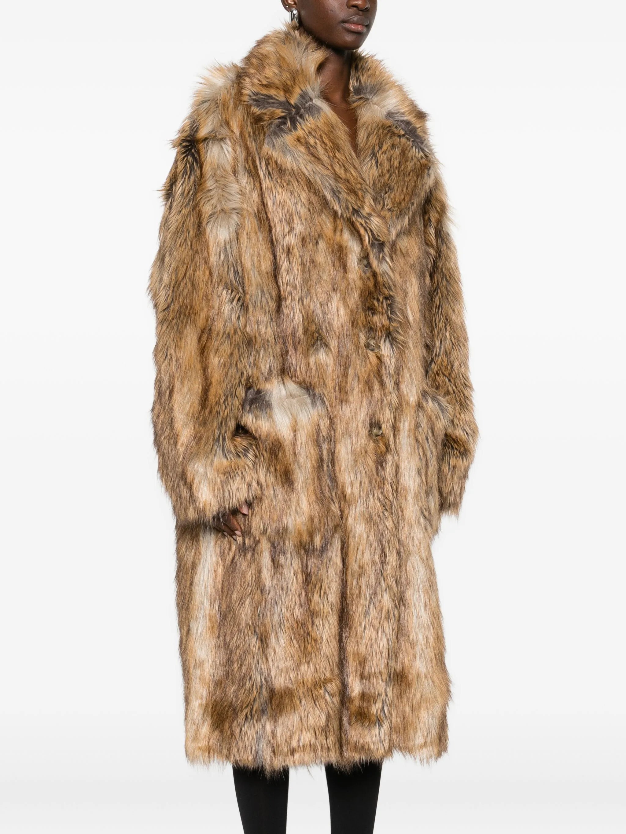 Rella faux fur coat