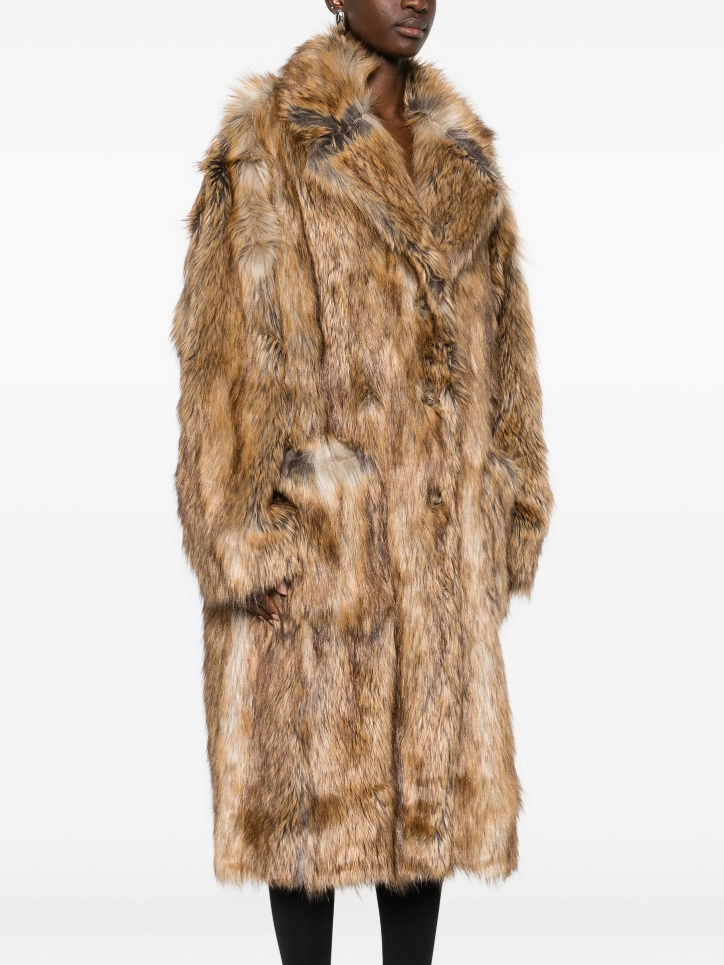Rella faux fur coat