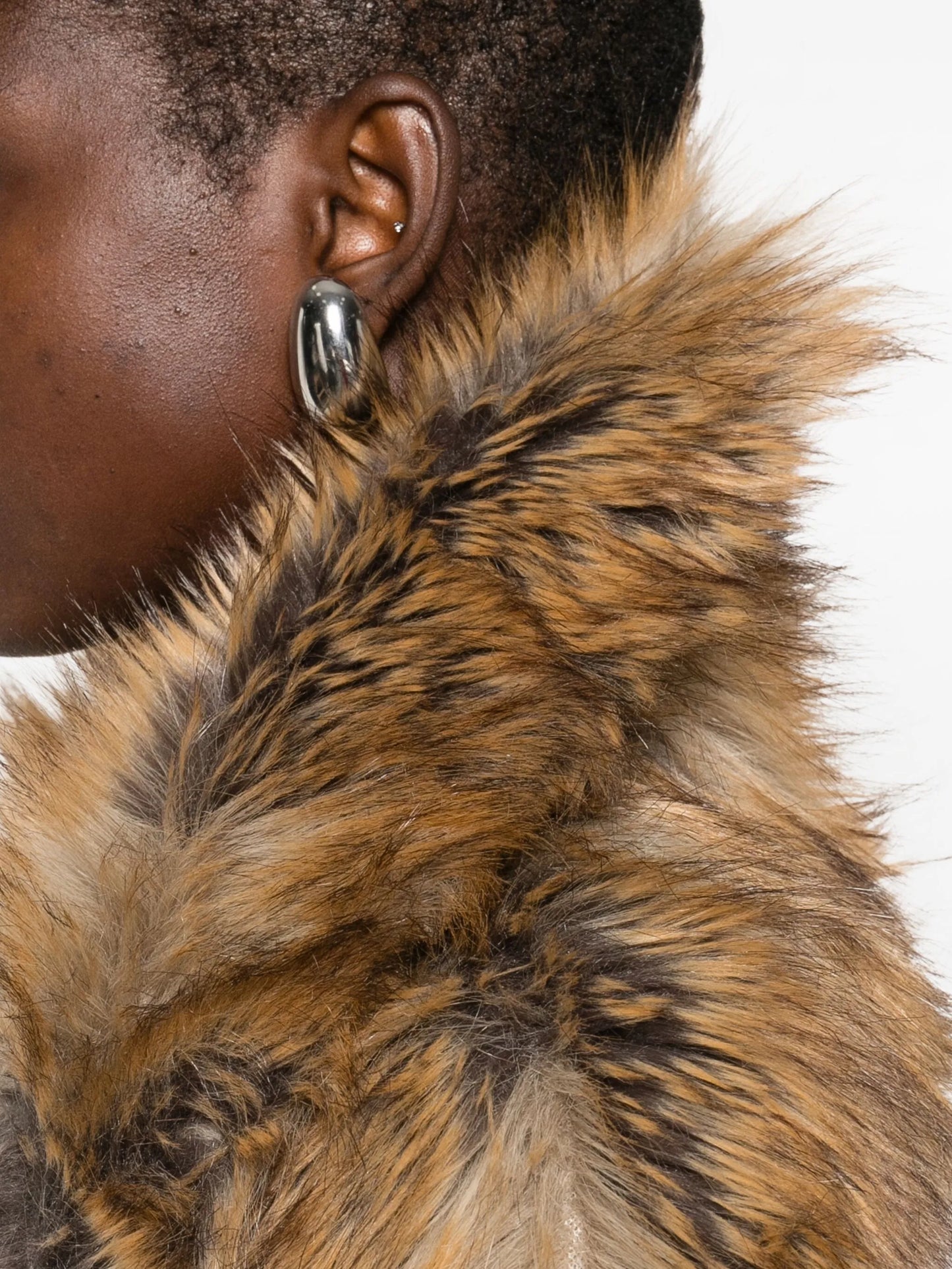 Rella faux fur coat