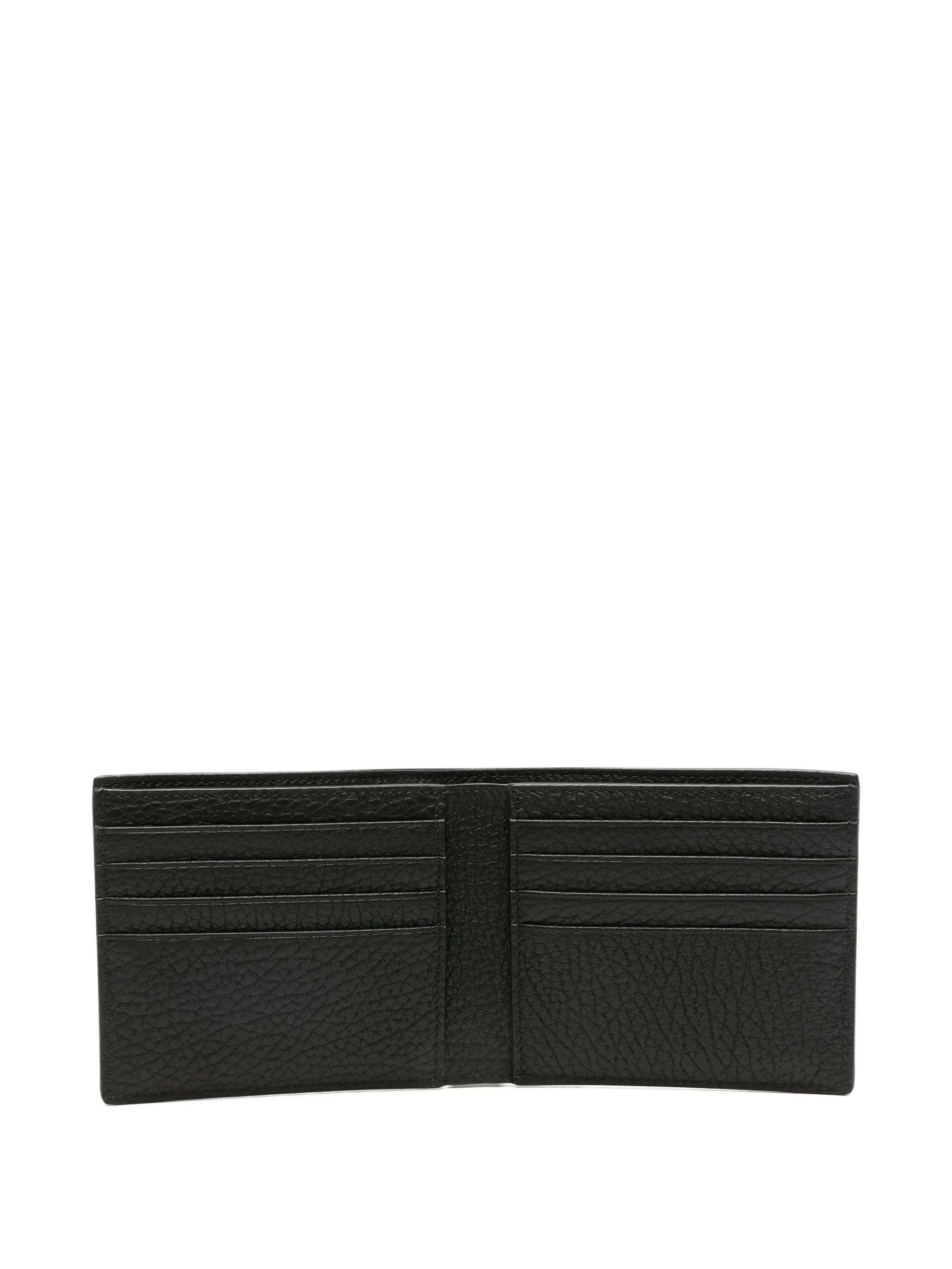 leather bi-fold wallet