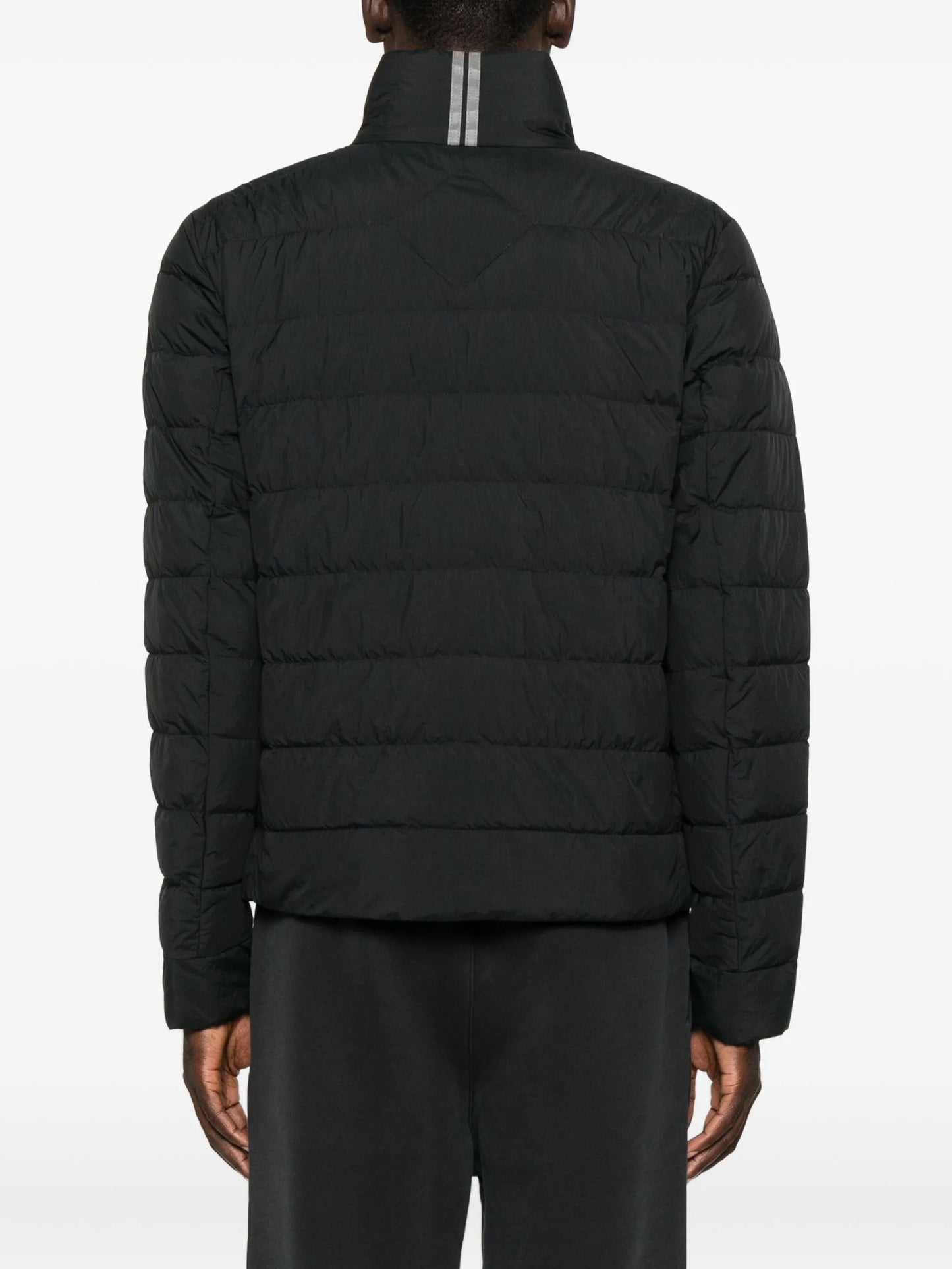 Crofton quilted zip-front jacket
