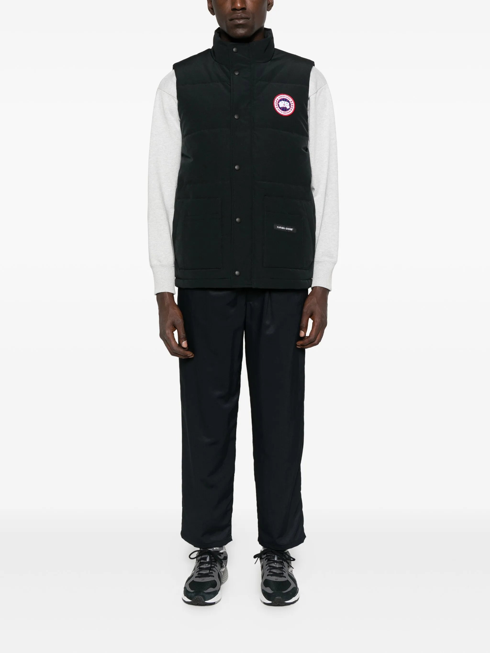 Freestyle patch-pocket gilet