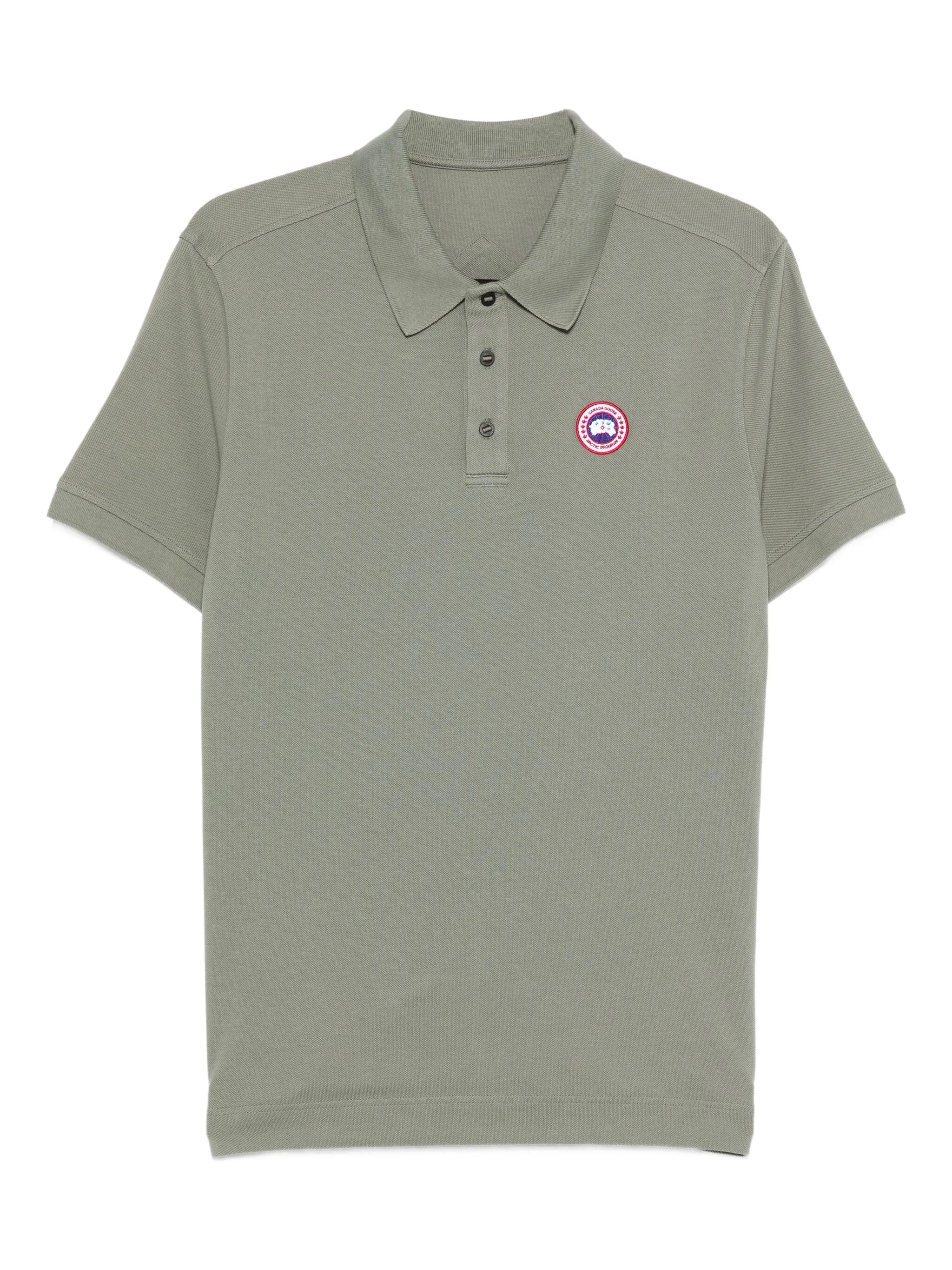 Beckley logo-patch polo shirt