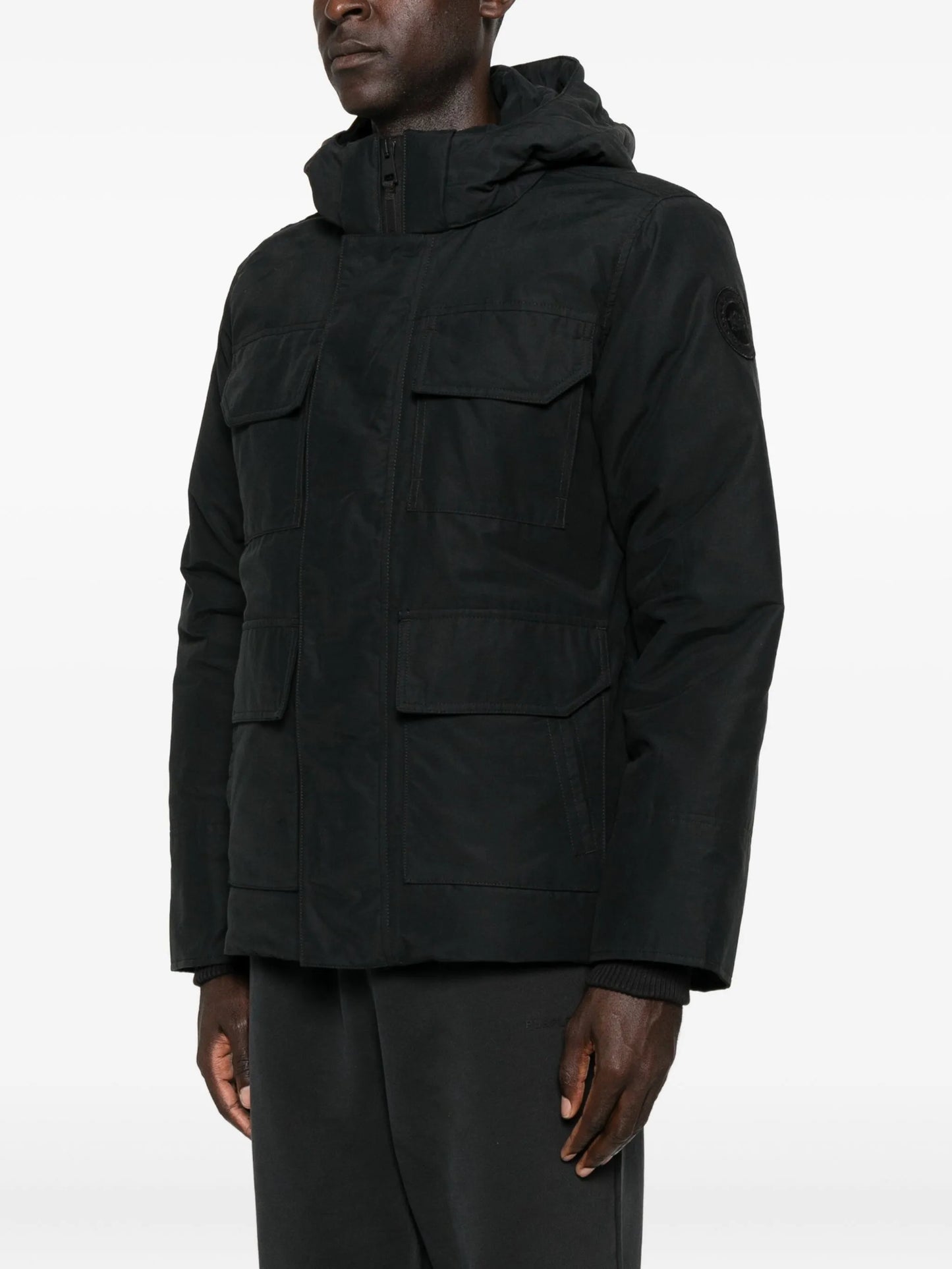 Maitland hooded parka coat