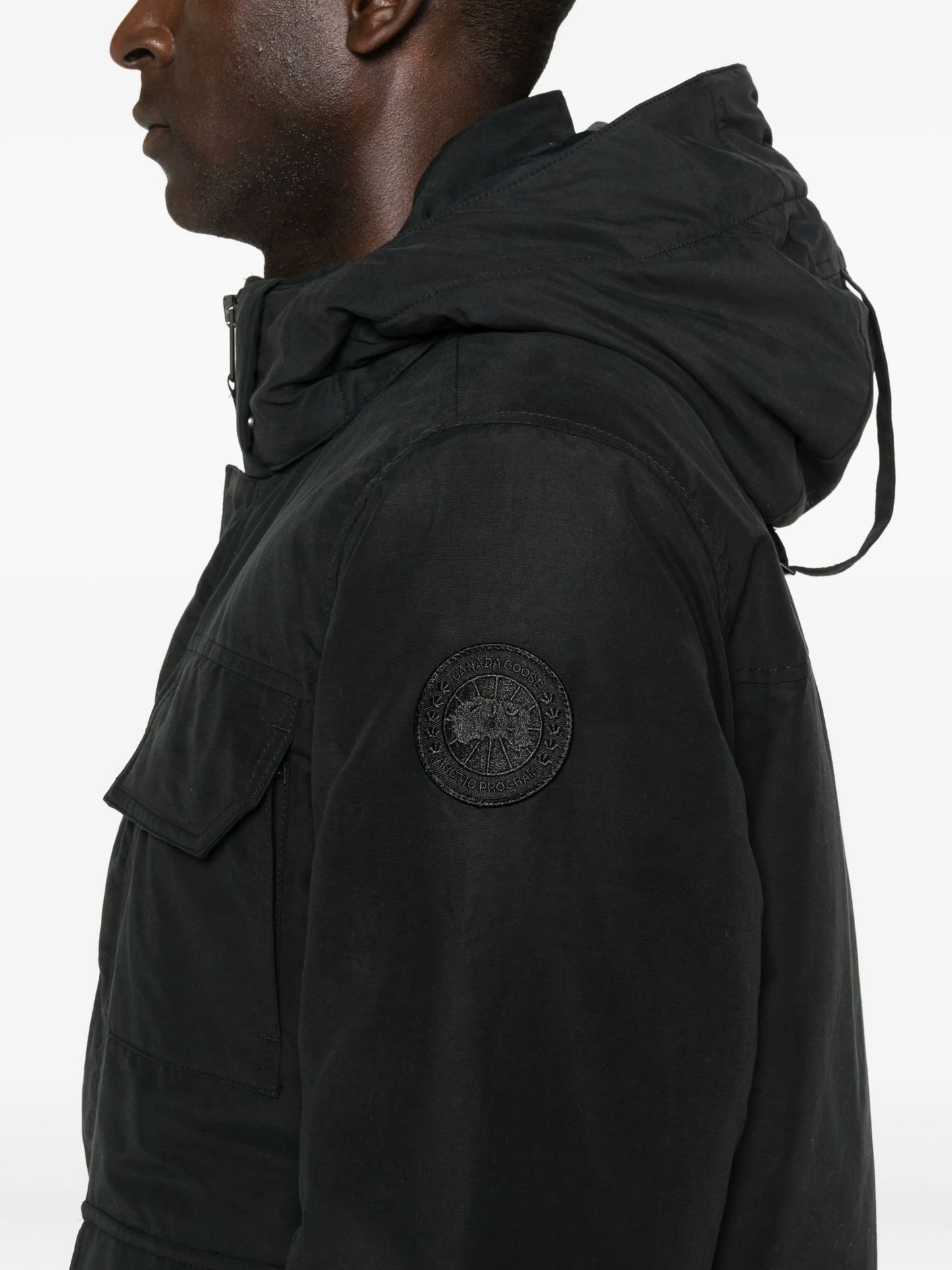 Maitland hooded parka coat