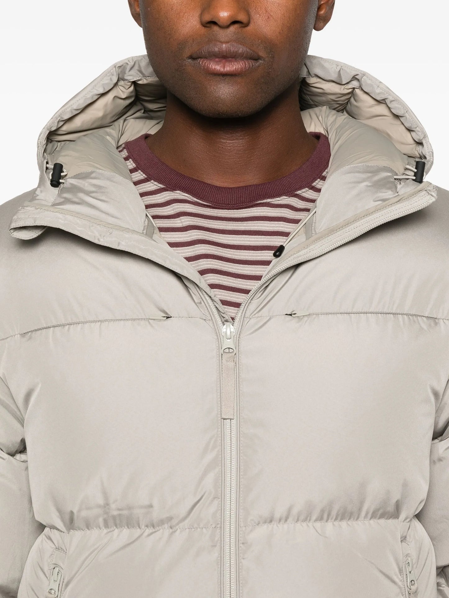 Element hooded padded jacket