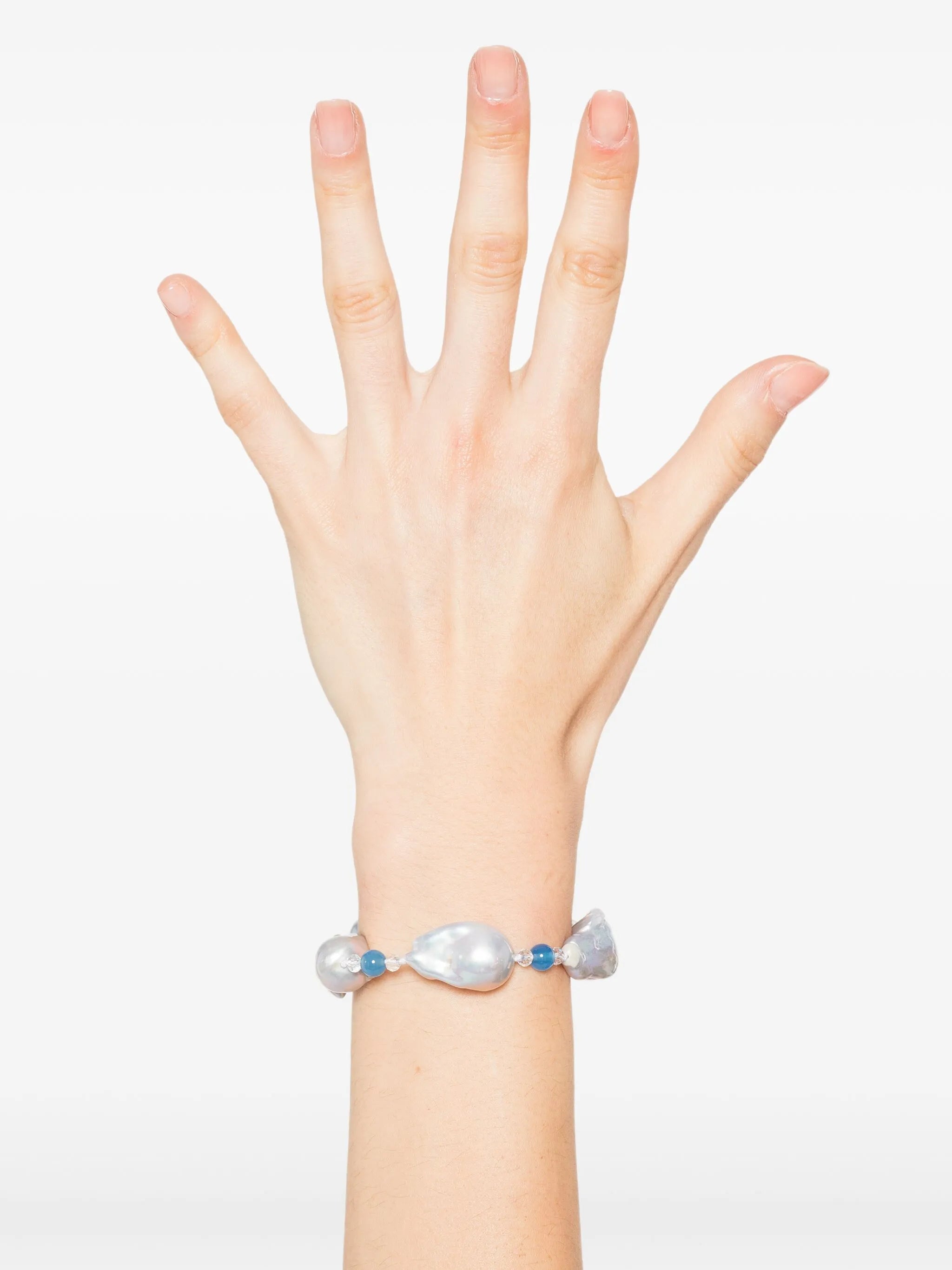 sterling silver Host pearl bracelet