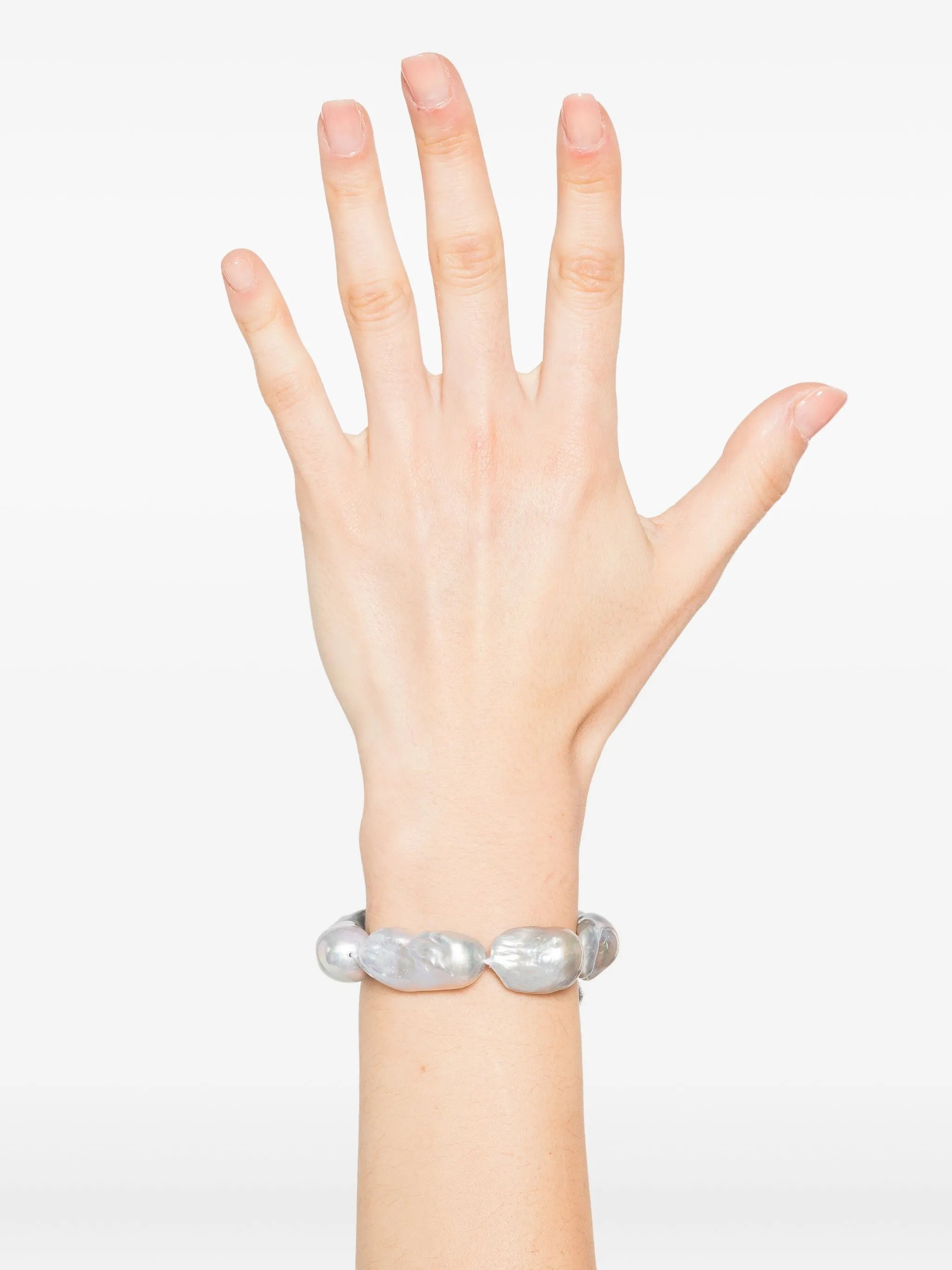 sterling silver Host pearl bracelet