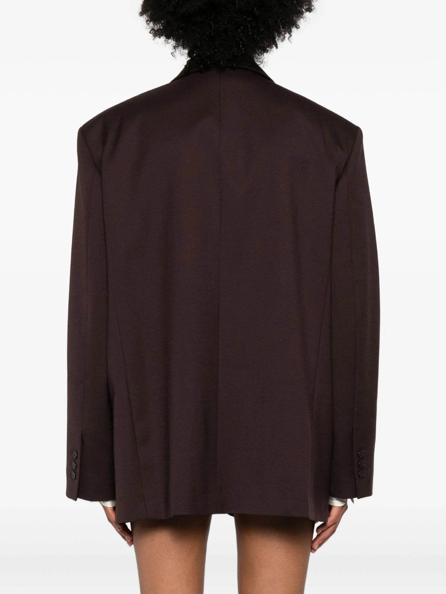 single-breasted blazer