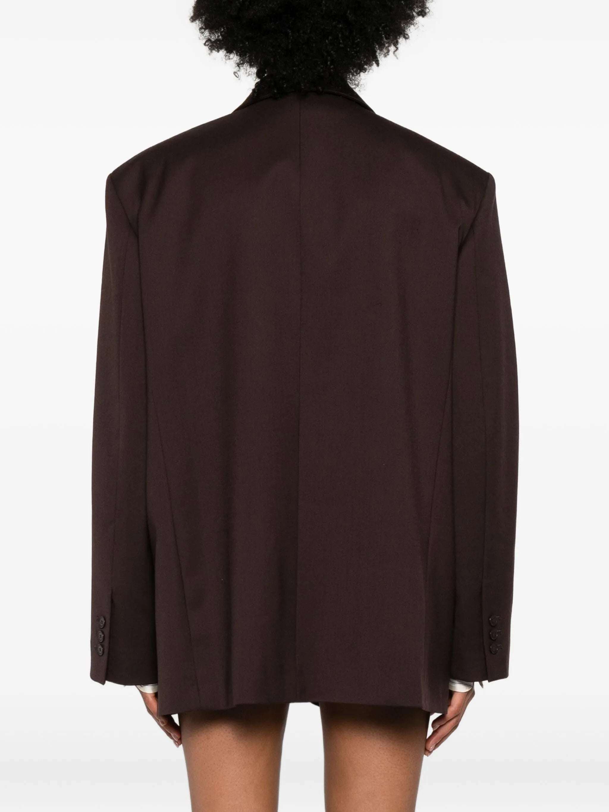 single-breasted blazer