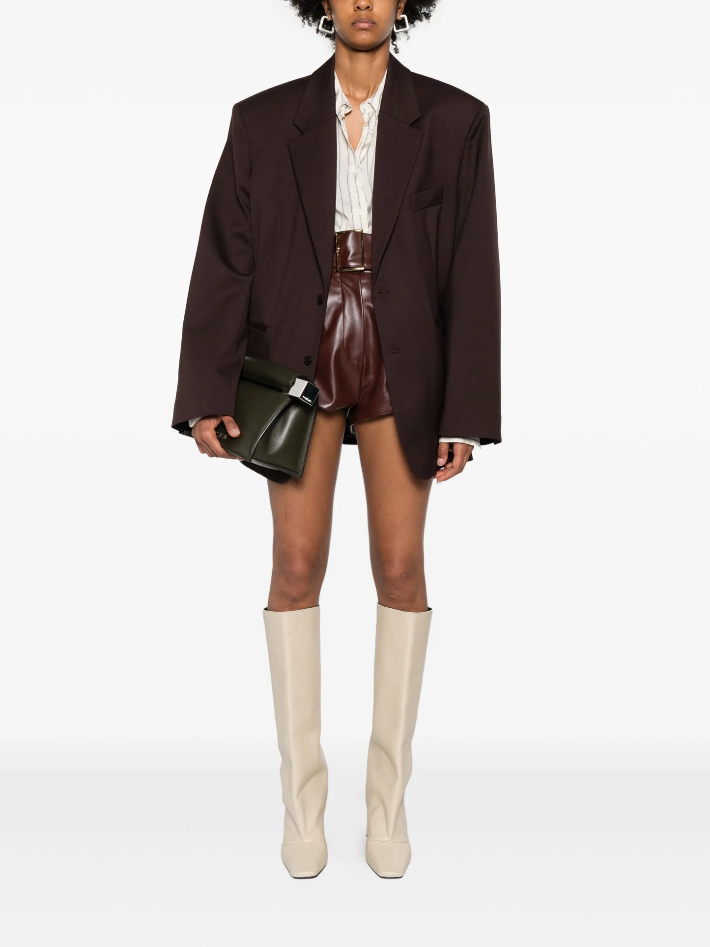 single-breasted blazer