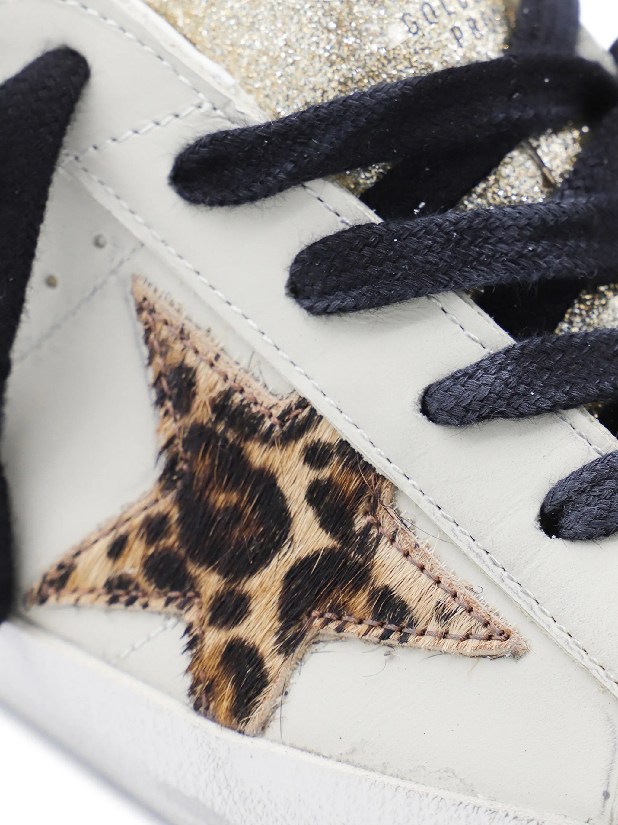 Super-Star glittered sneakers