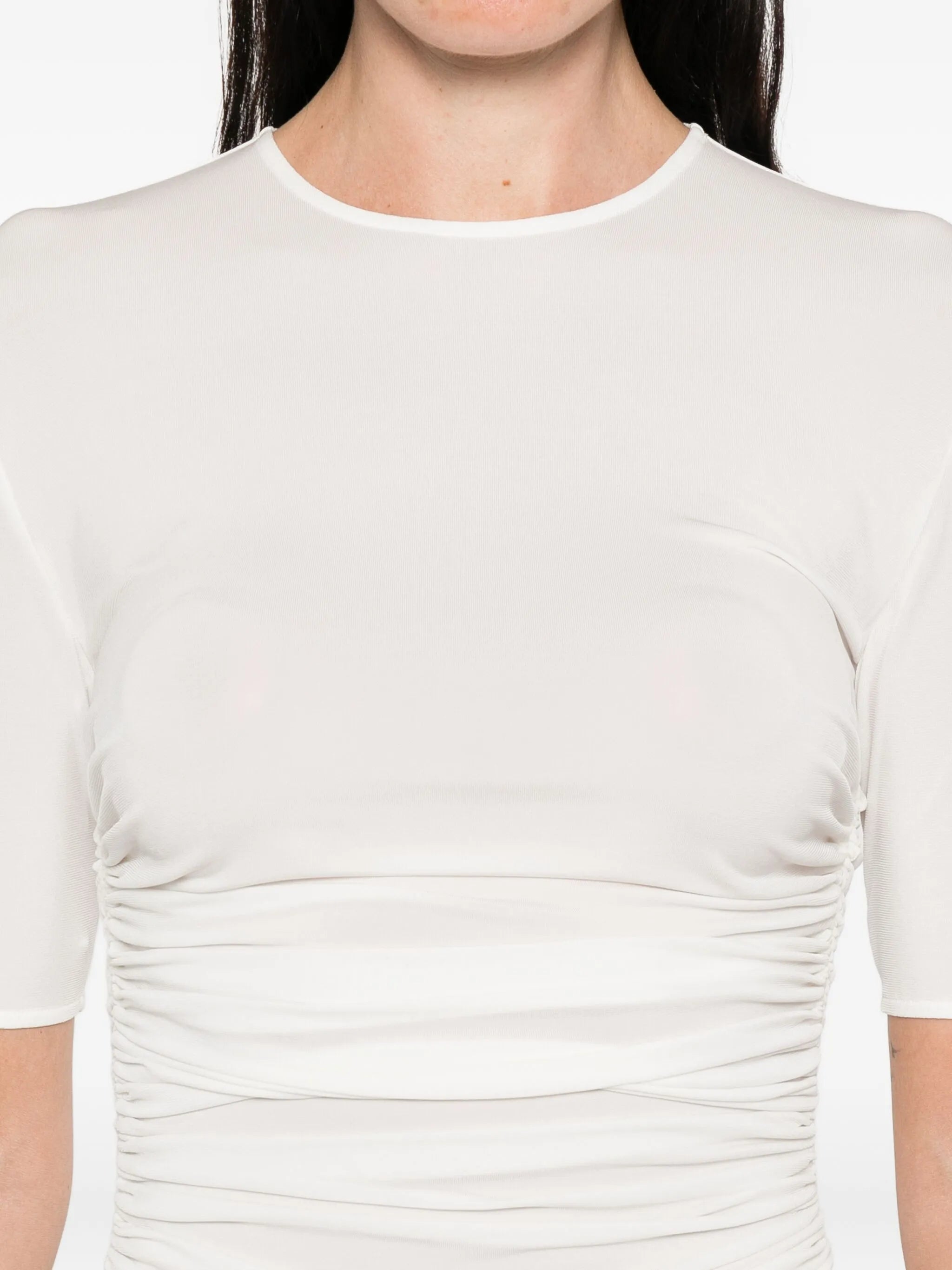 round-neck T-shirt