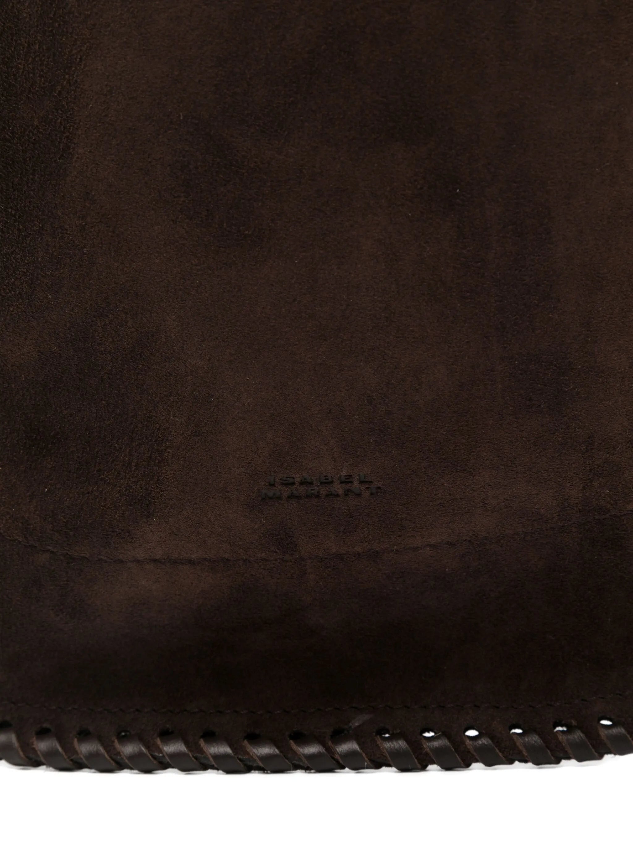 Oskan suede shoulder bag