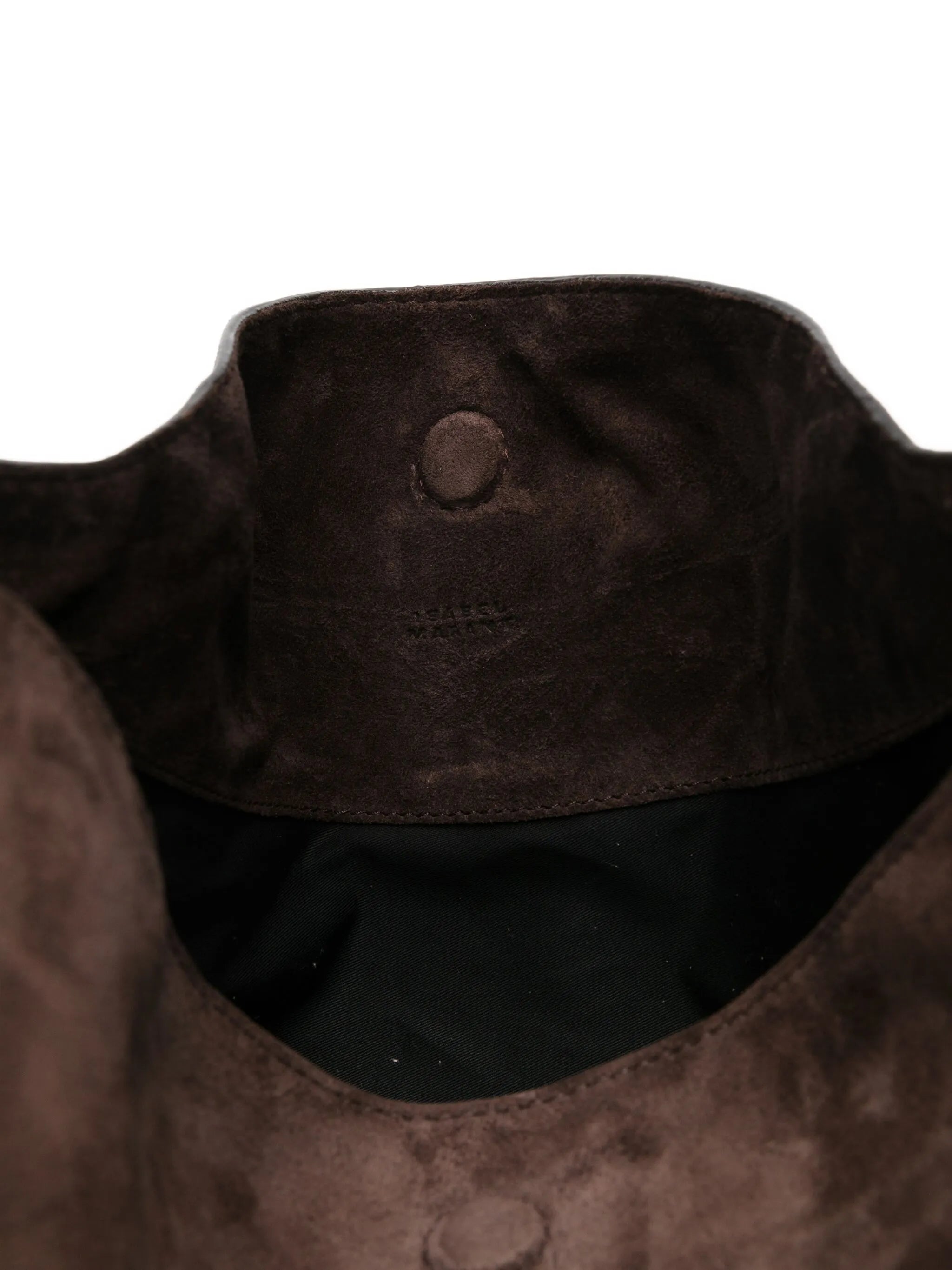 Oskan suede shoulder bag