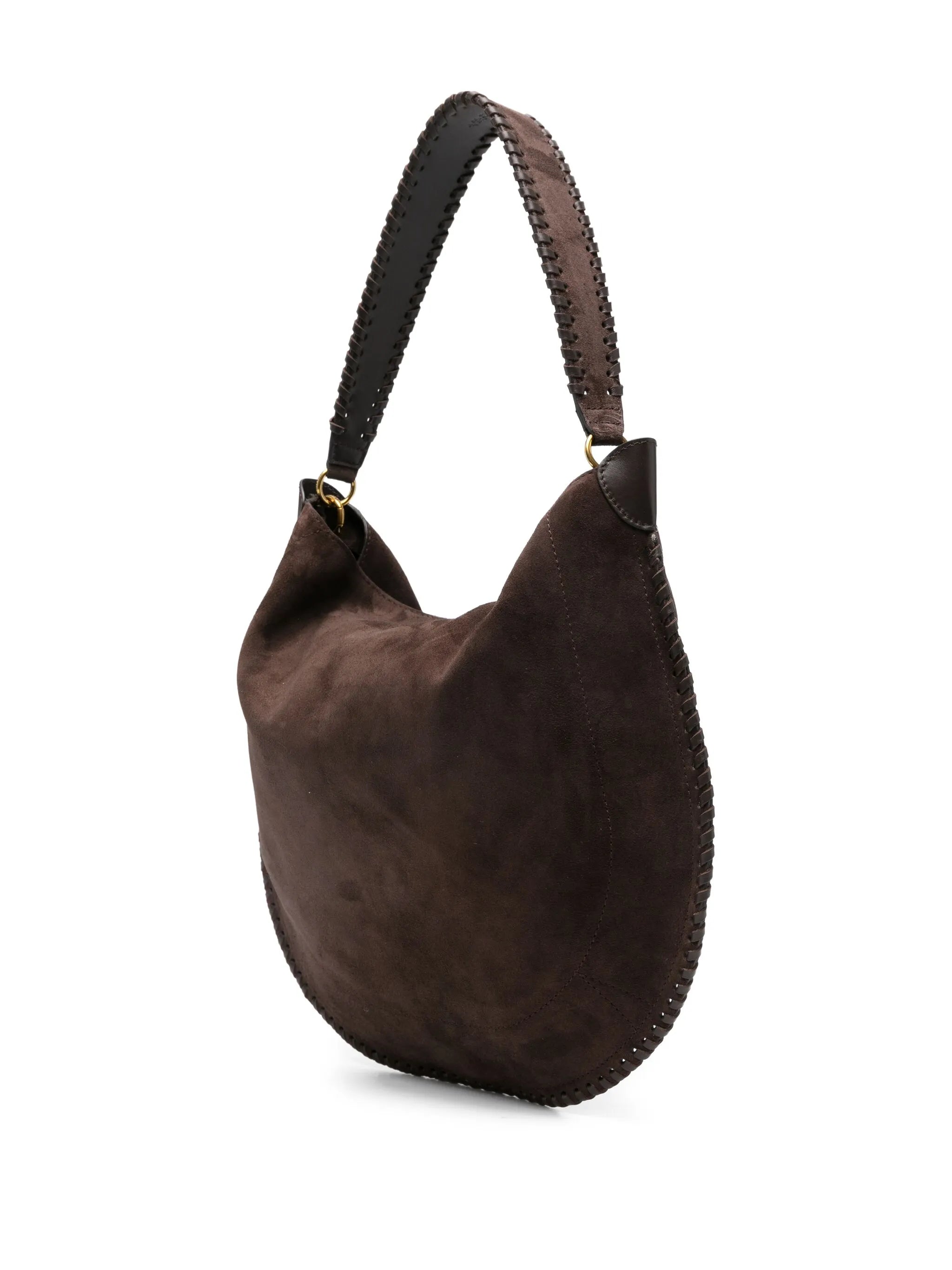 Oskan suede shoulder bag