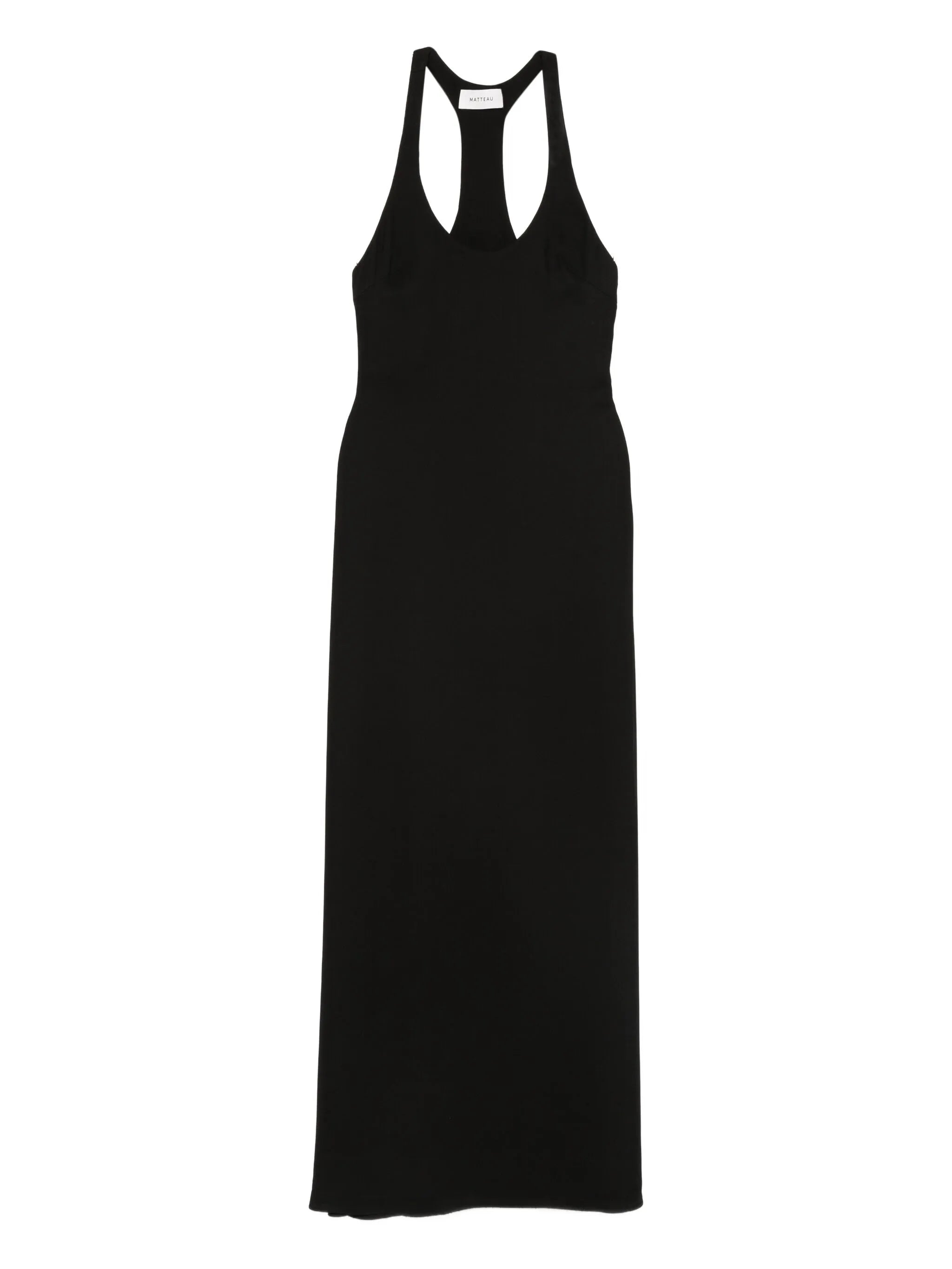 fluid racer-back maxi dress