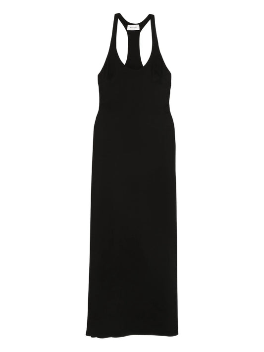 fluid racer-back maxi dress