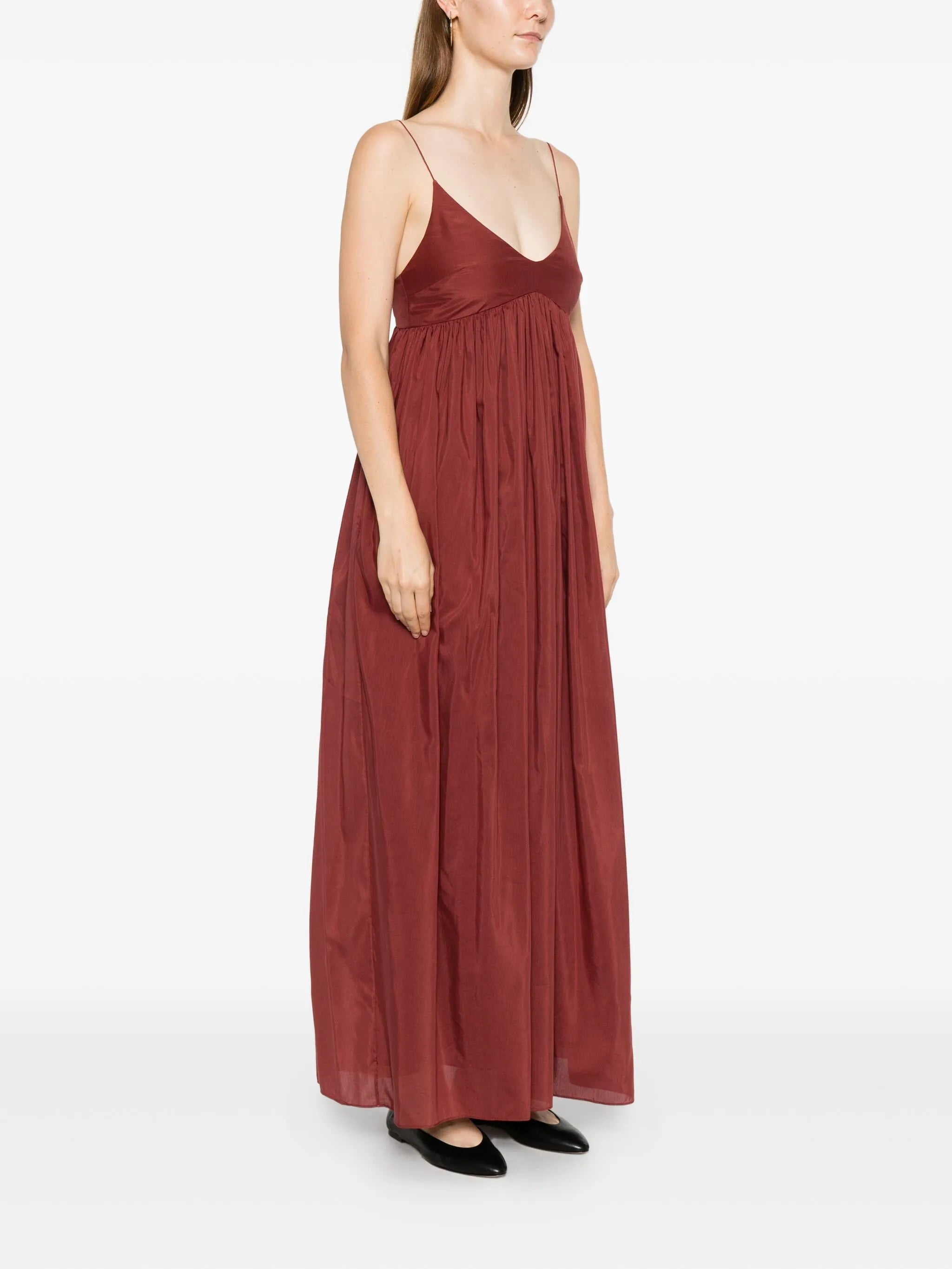 Voluminous Bralette midi dress