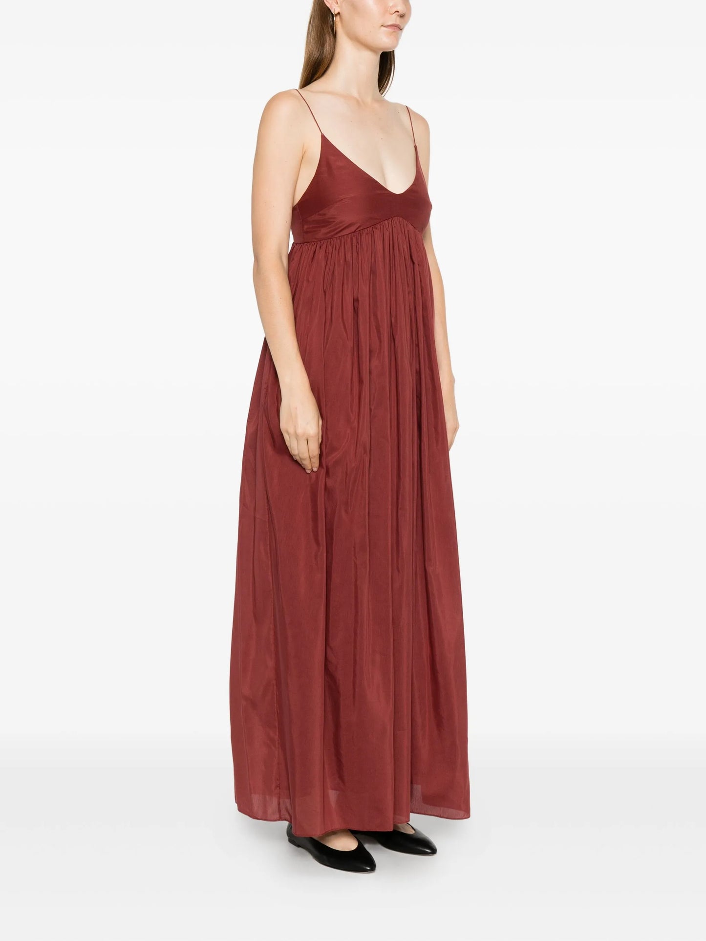 Voluminous Bralette midi dress