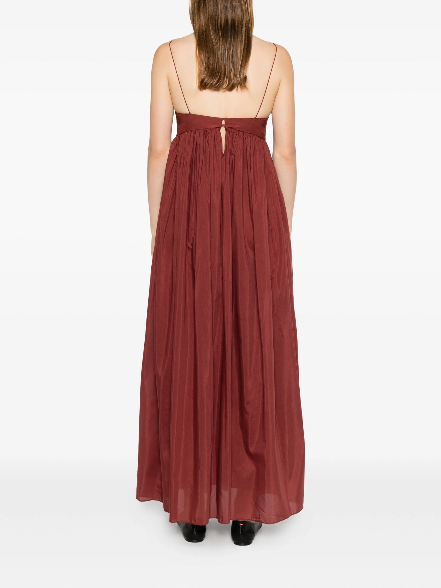 Voluminous Bralette midi dress