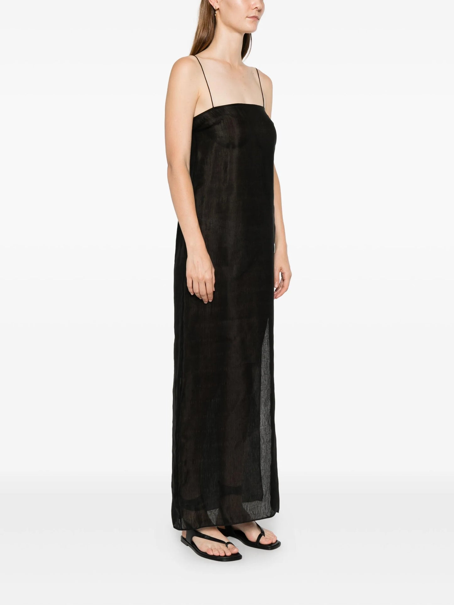 Sheer Cami midi dress