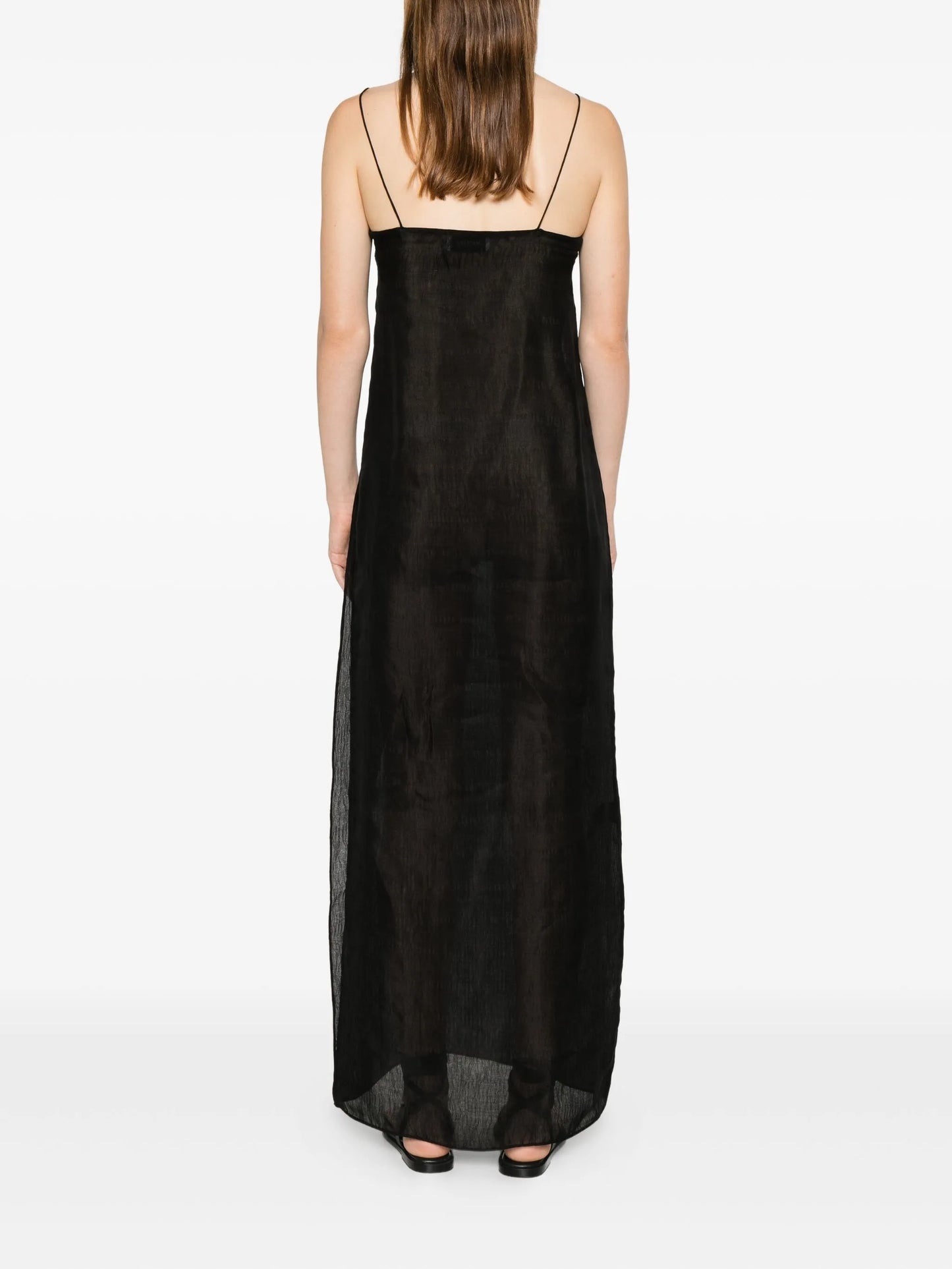 Sheer Cami midi dress