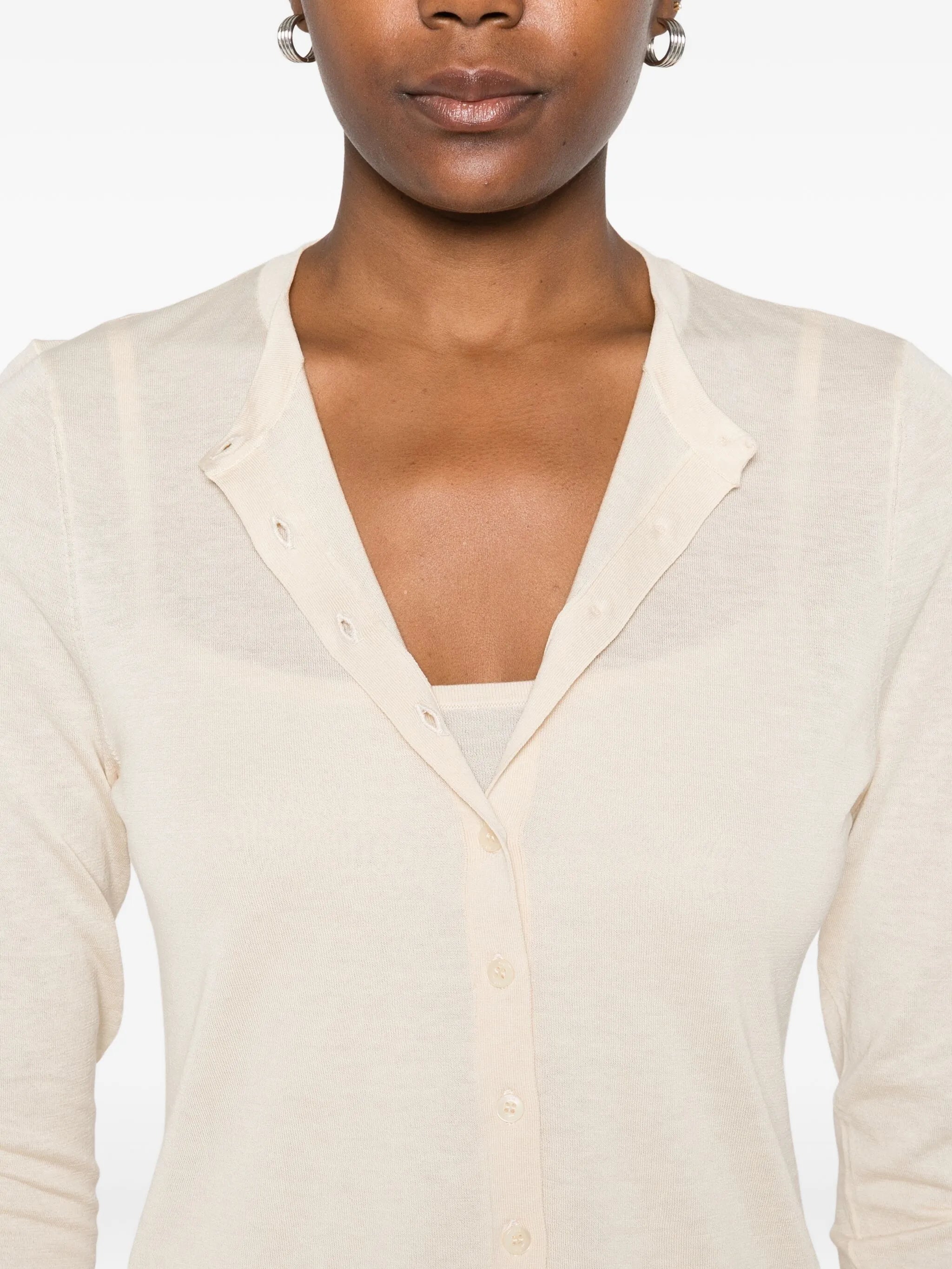 SIR PARCO CARDIGAN SET W KNIT TOP UNDERNEATH