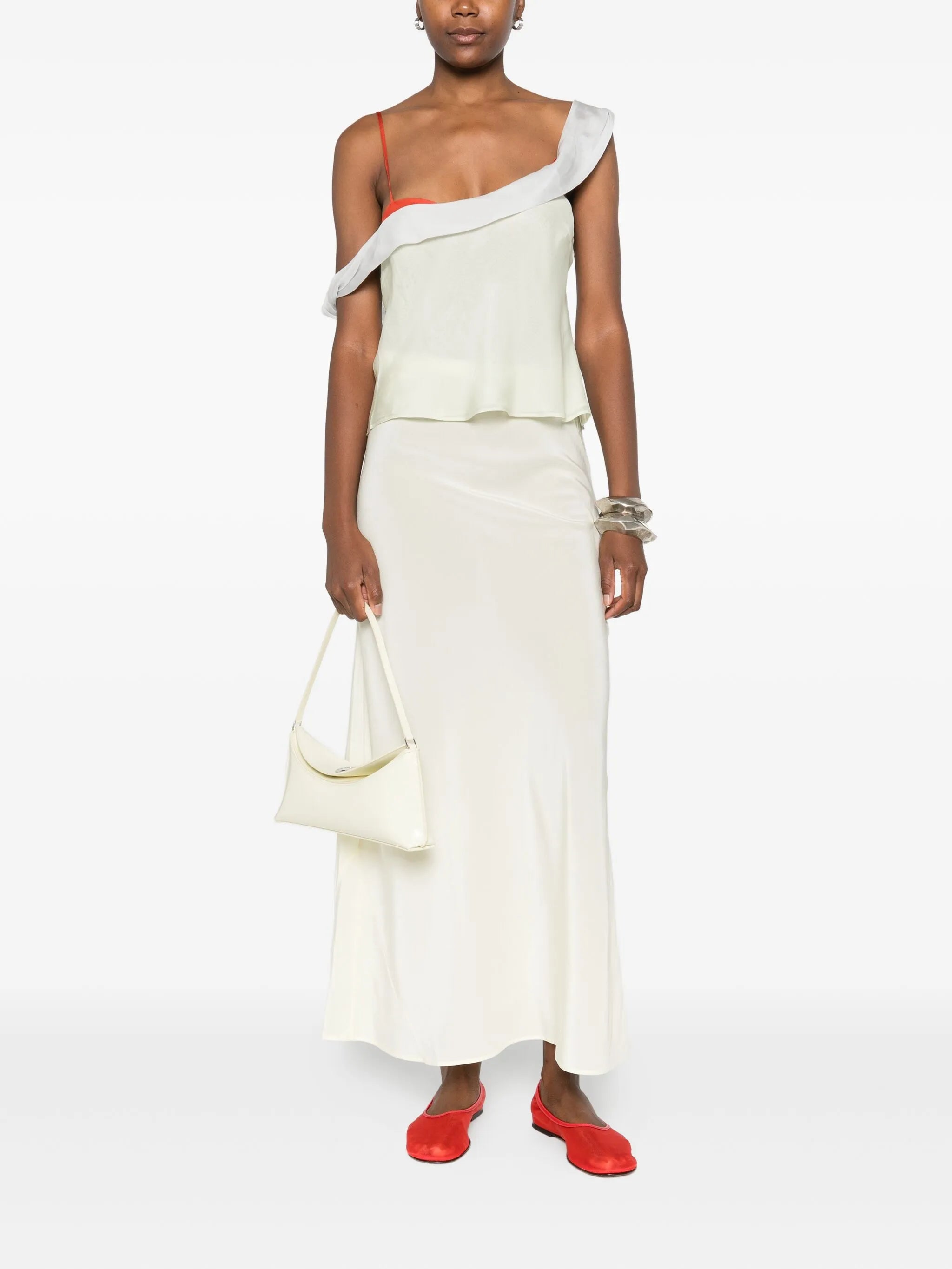 Palma off-shoulder ruffled top