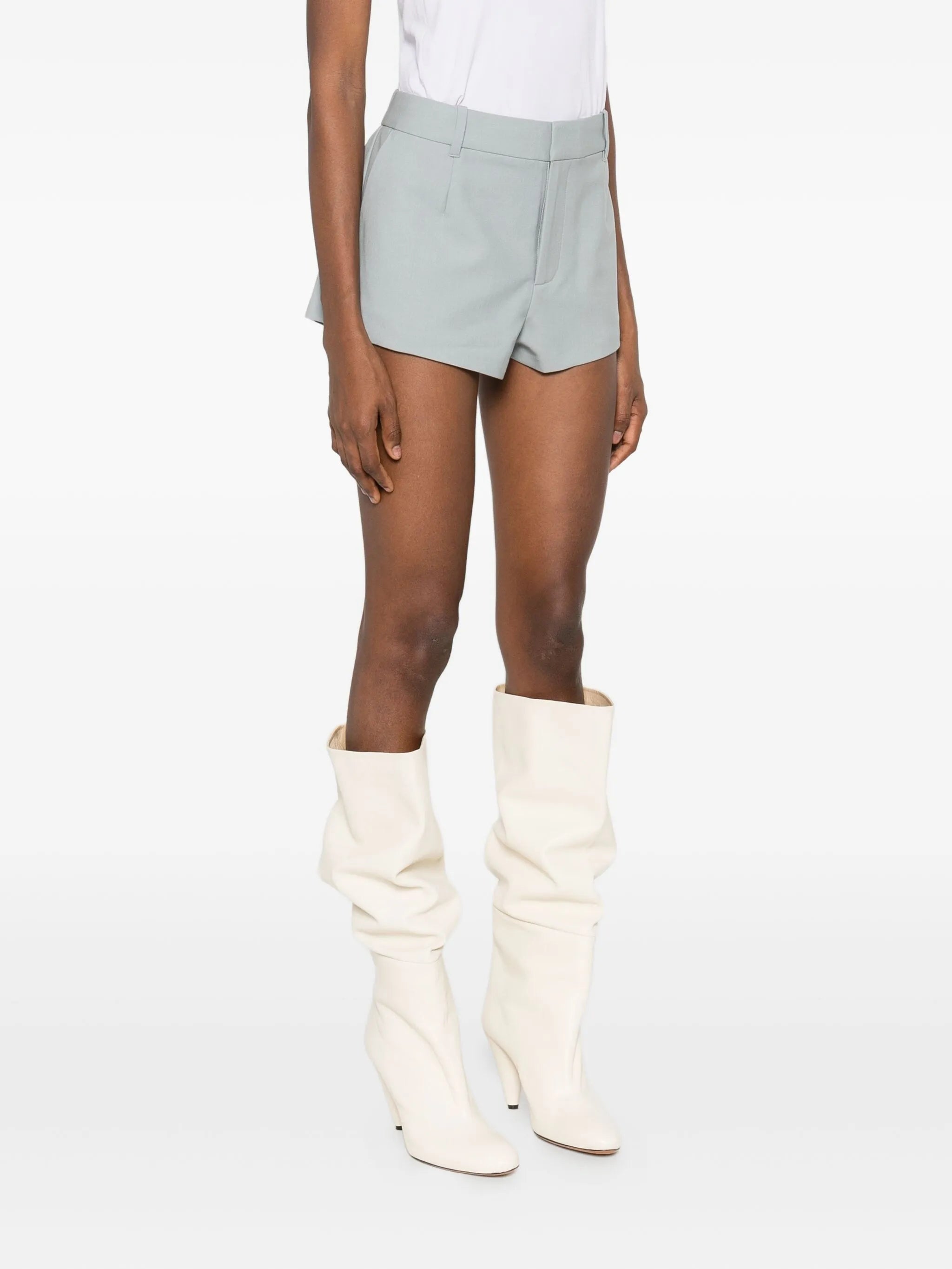 tailored mini shorts