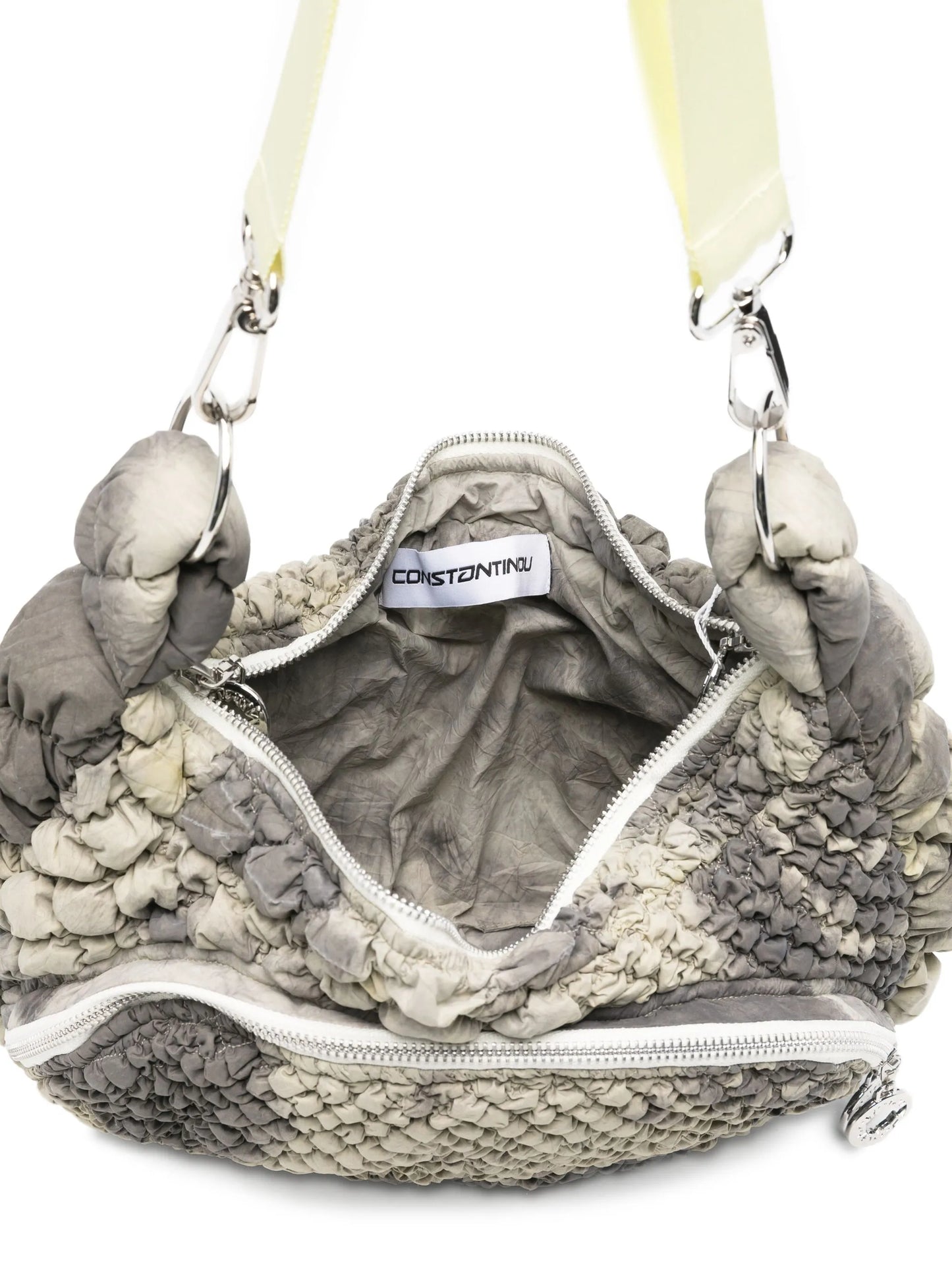 quilted messenger bag