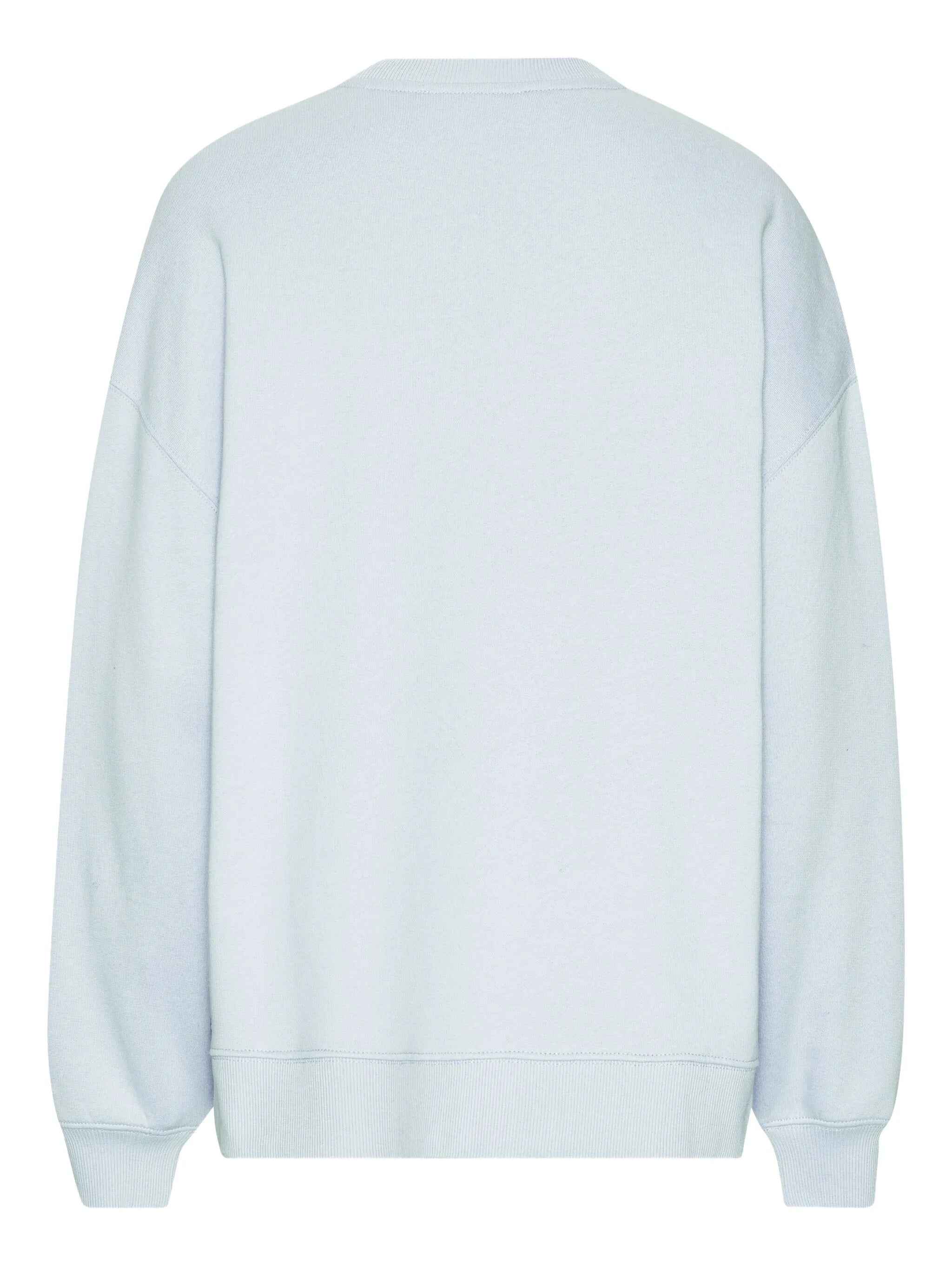 embroidered-logo sweatshirt