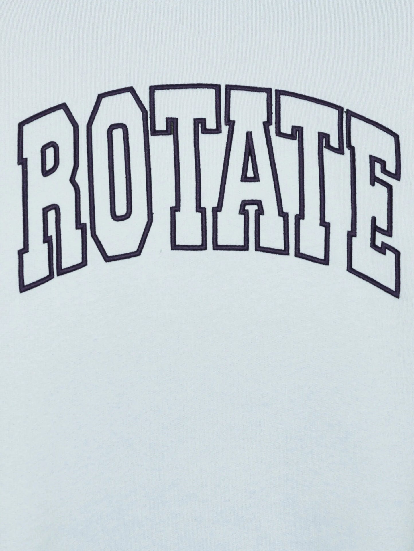embroidered-logo sweatshirt