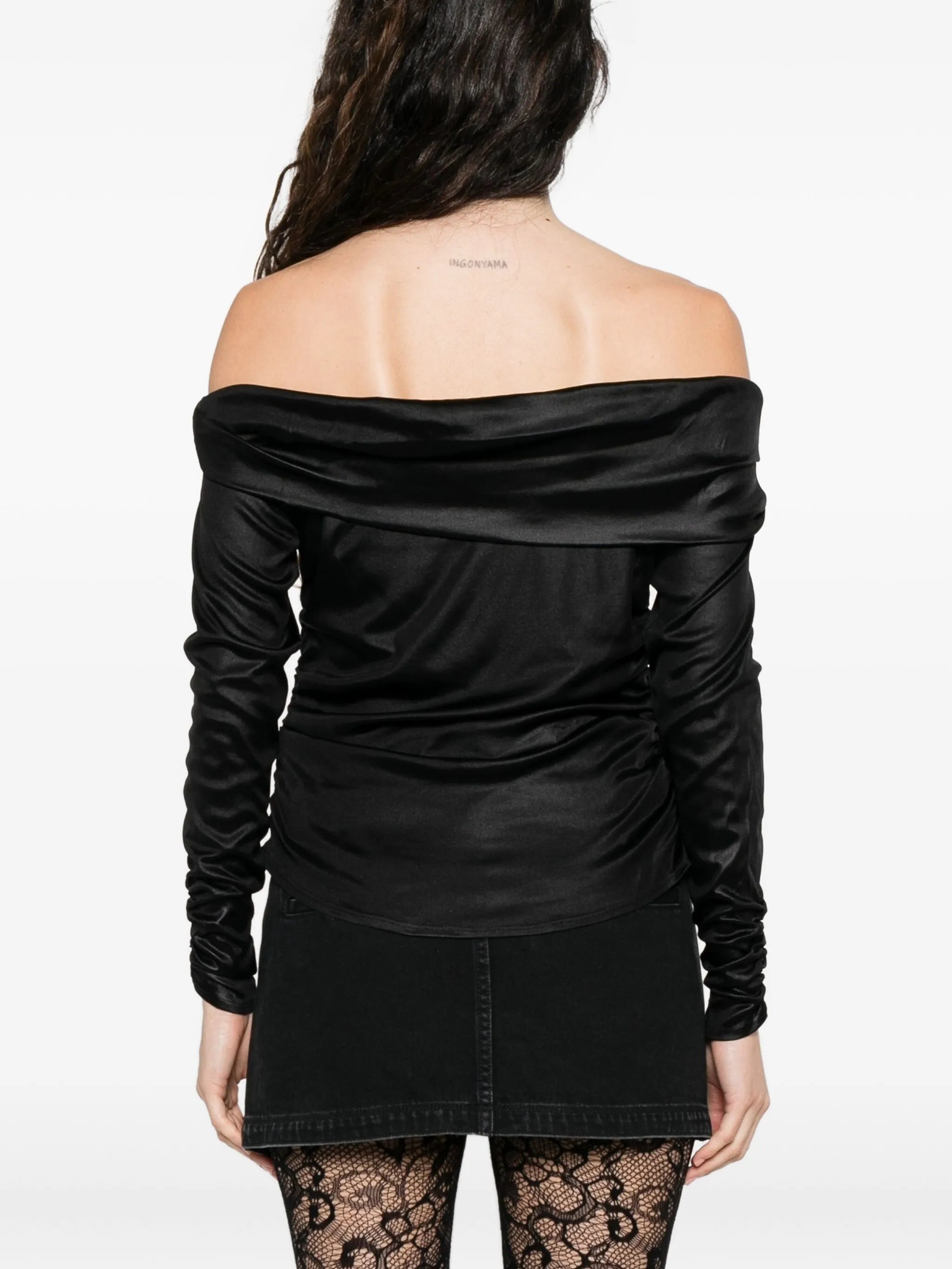 Enesa off-shoulder ruched top