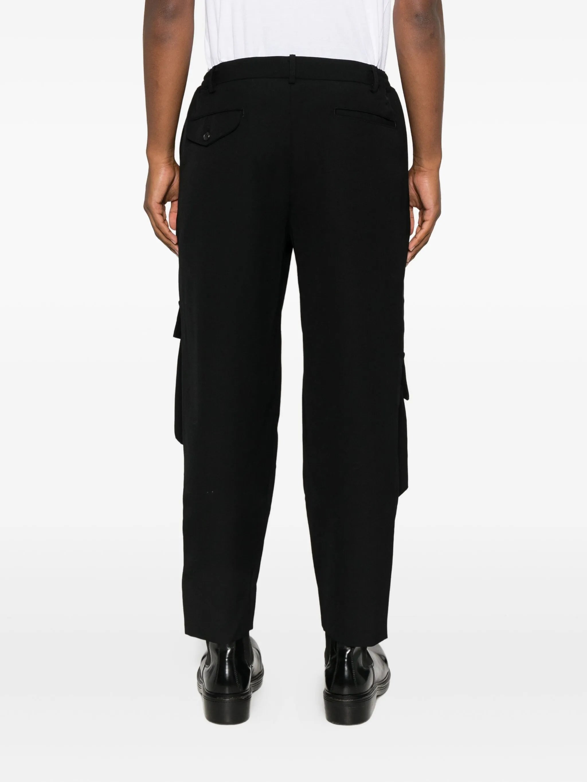 gabardine cargo pants