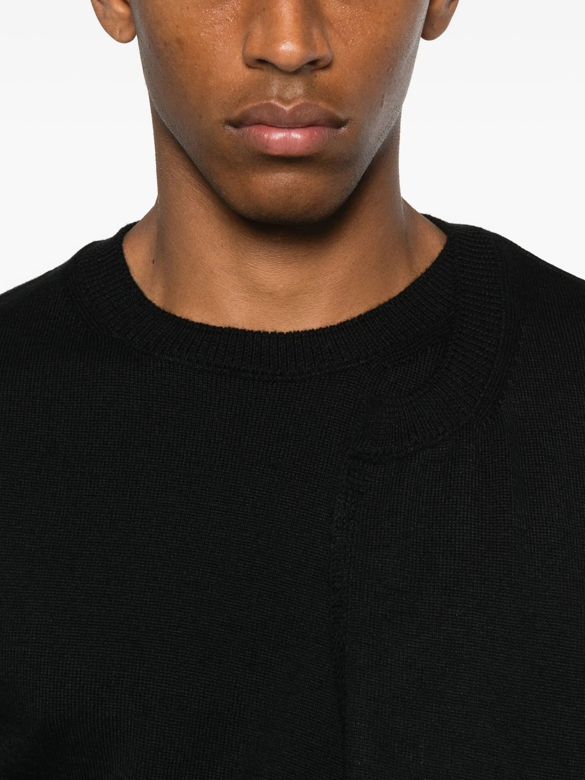 layered wrap sweater