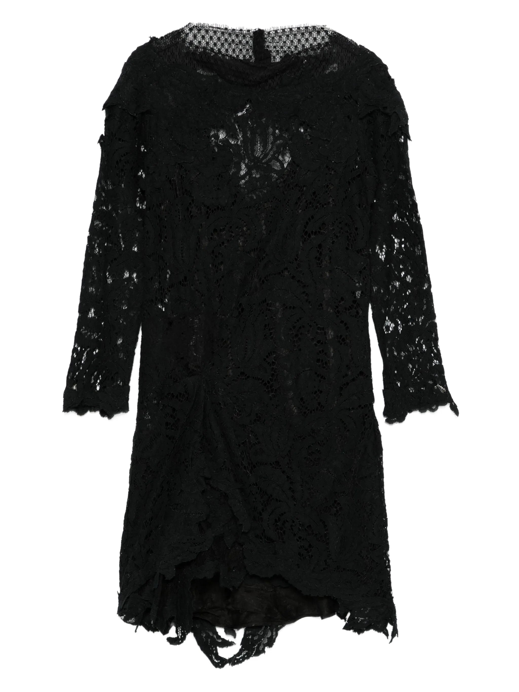 Rubiana floral-lace midi dress