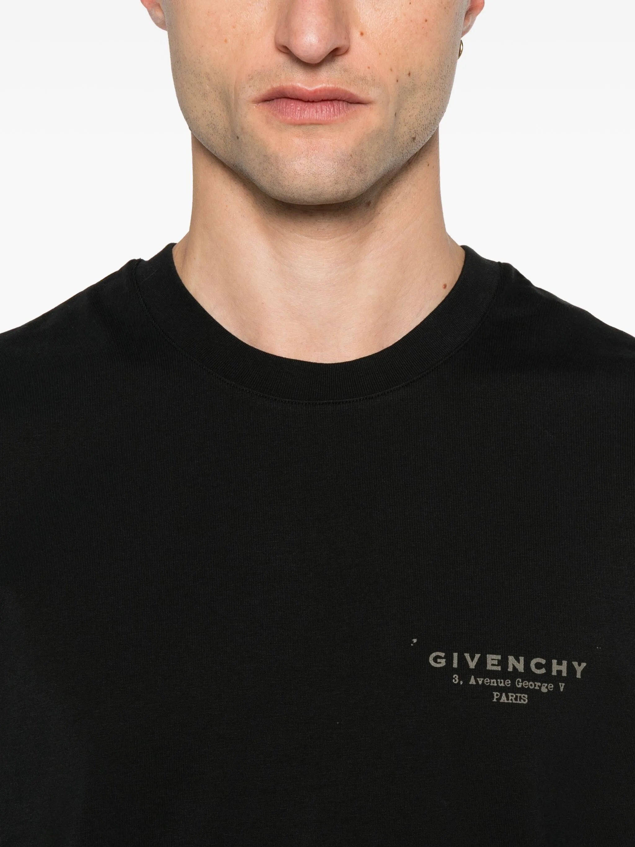 logo-print T-shirt