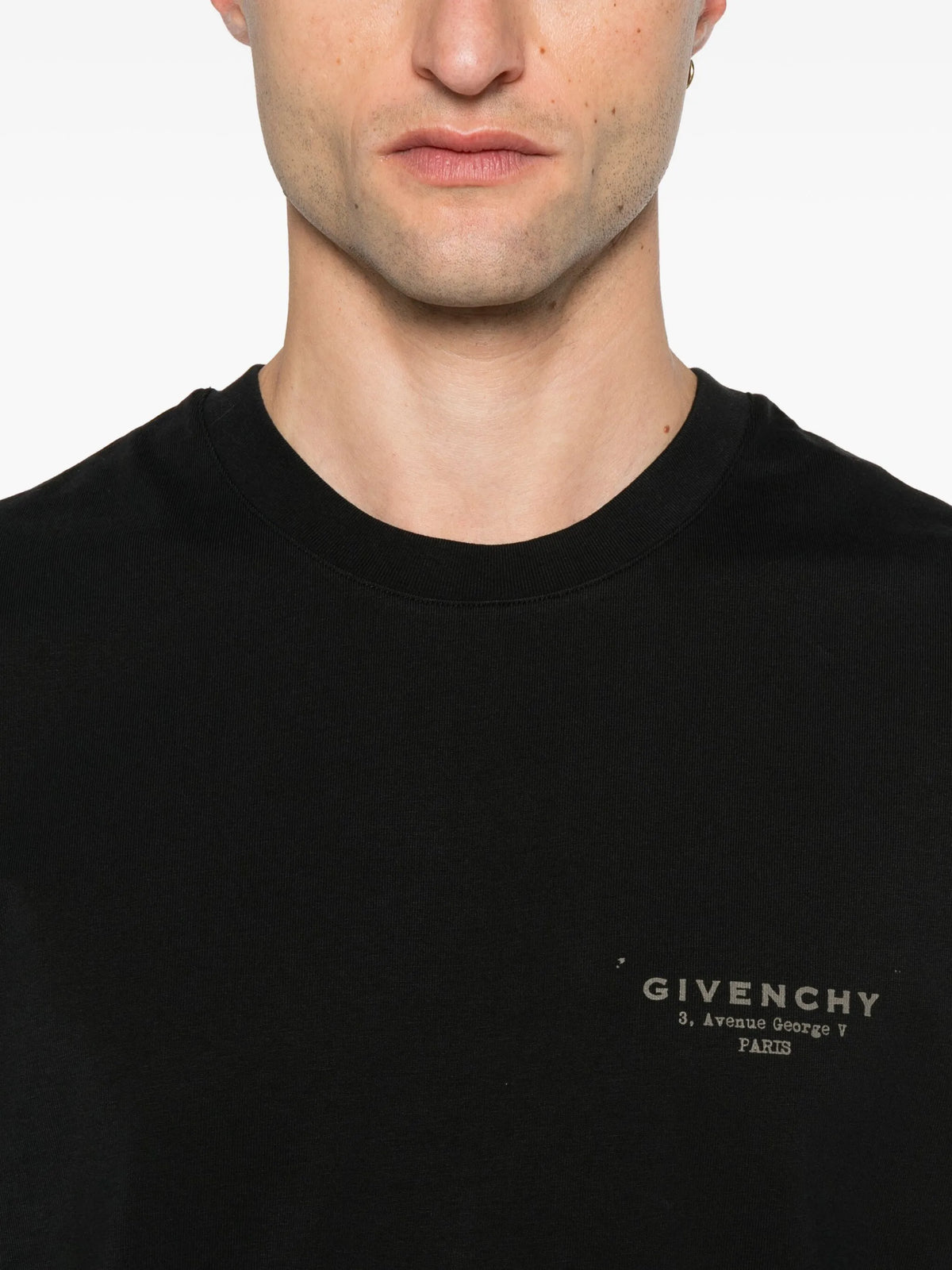 T-shirt in cotton with stamp print