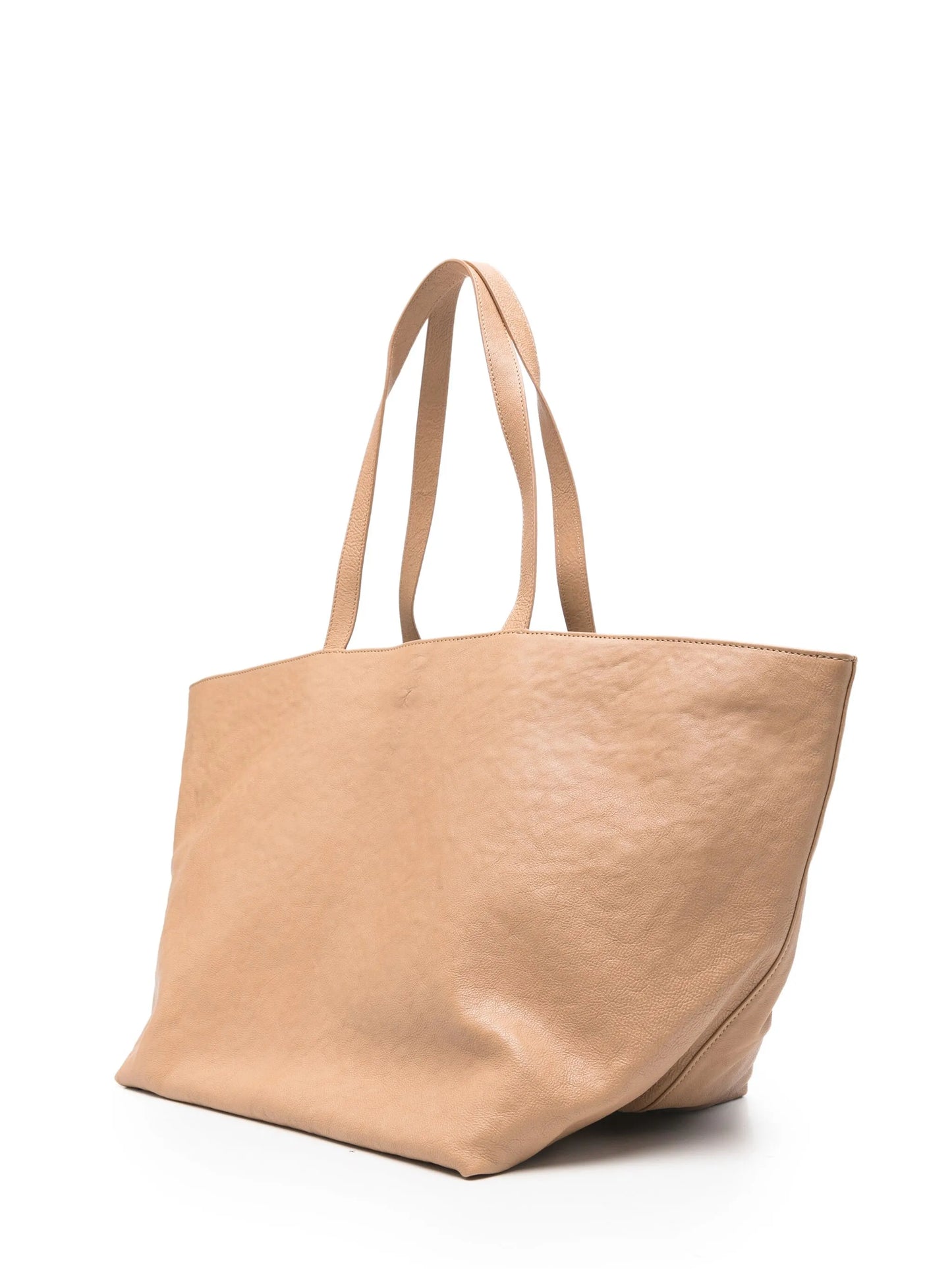embossed-logo tote bag