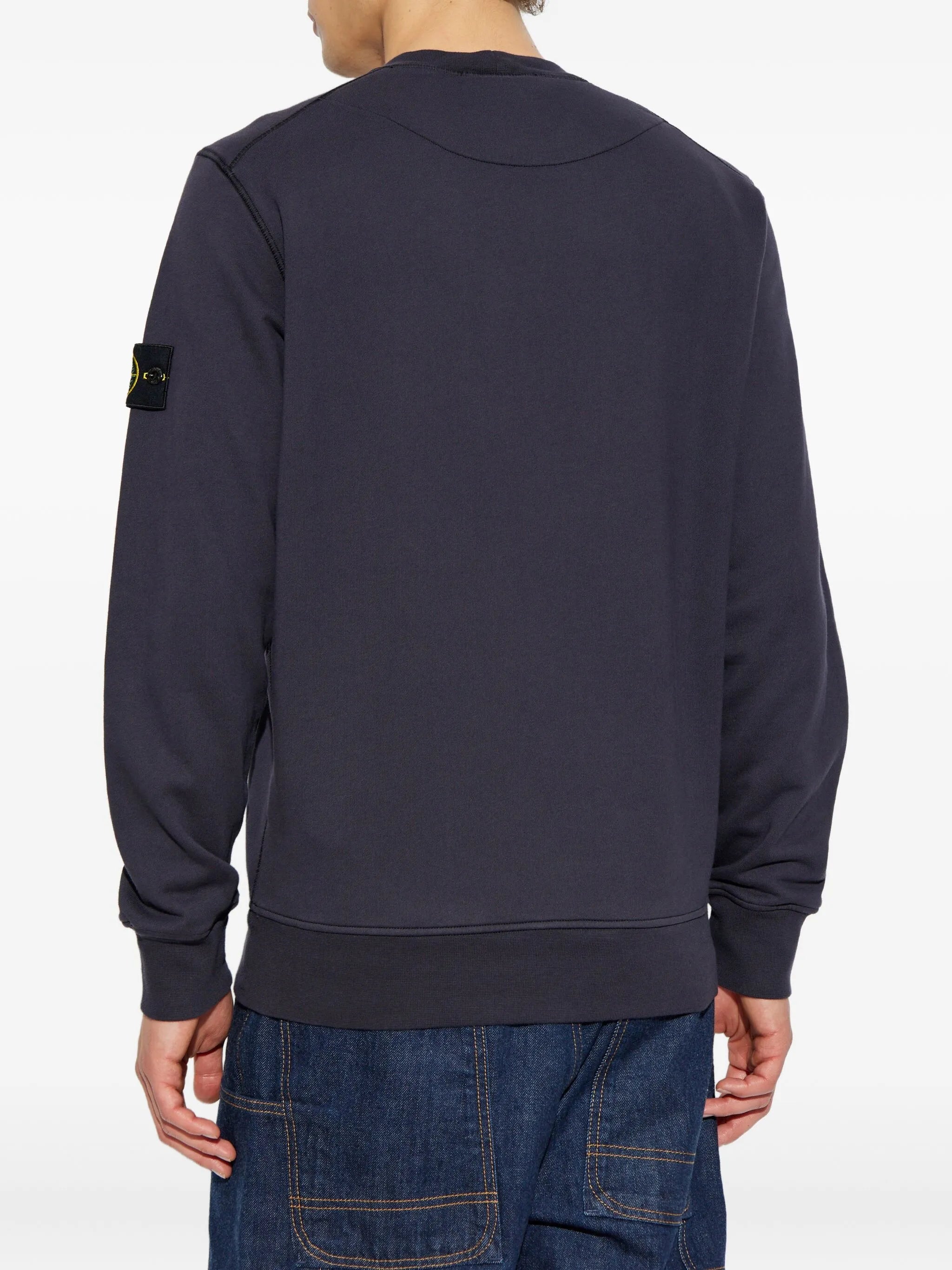 Compass-patch sweatshirt