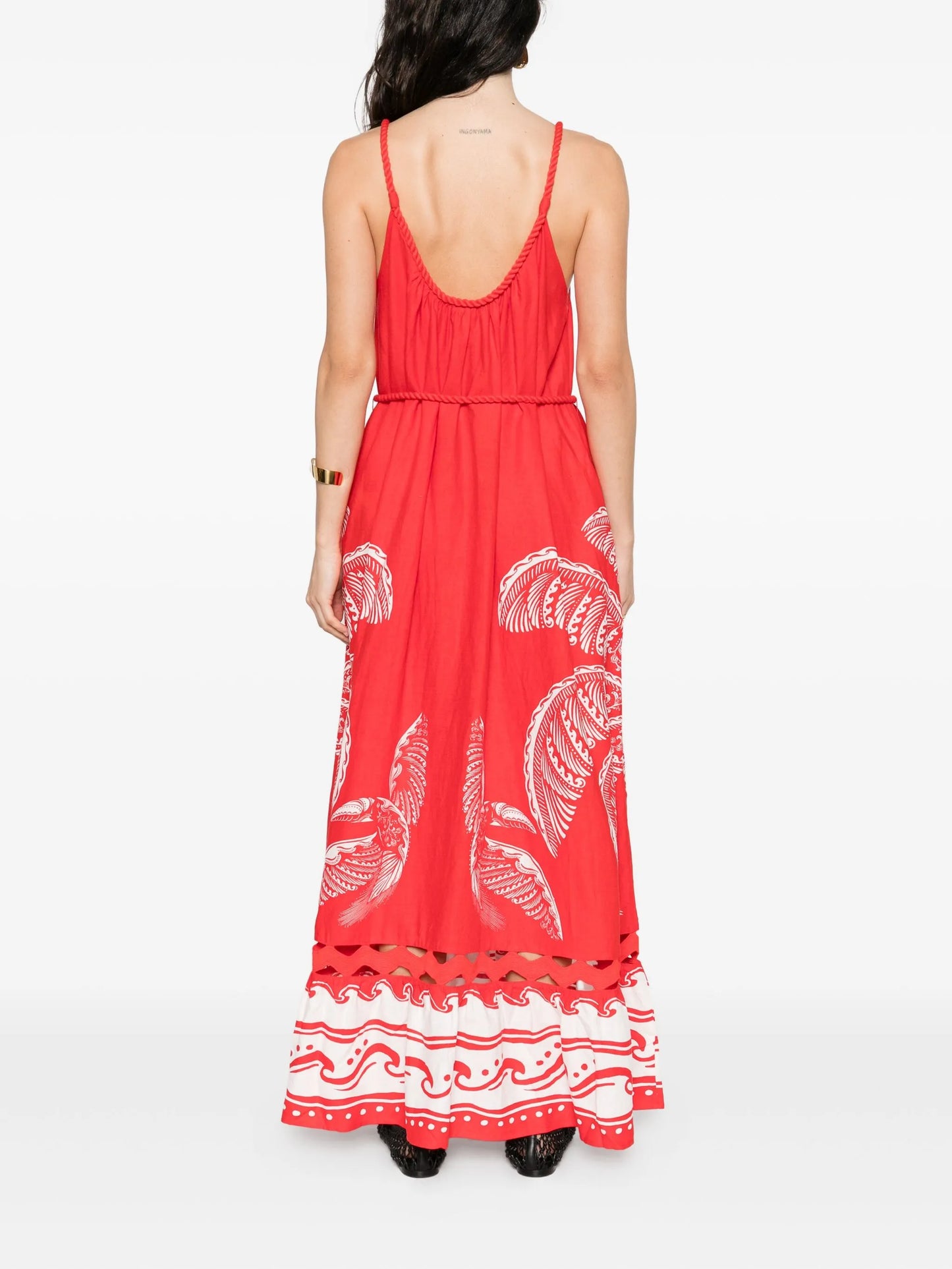 Majestic Coconut Tree maxi dress