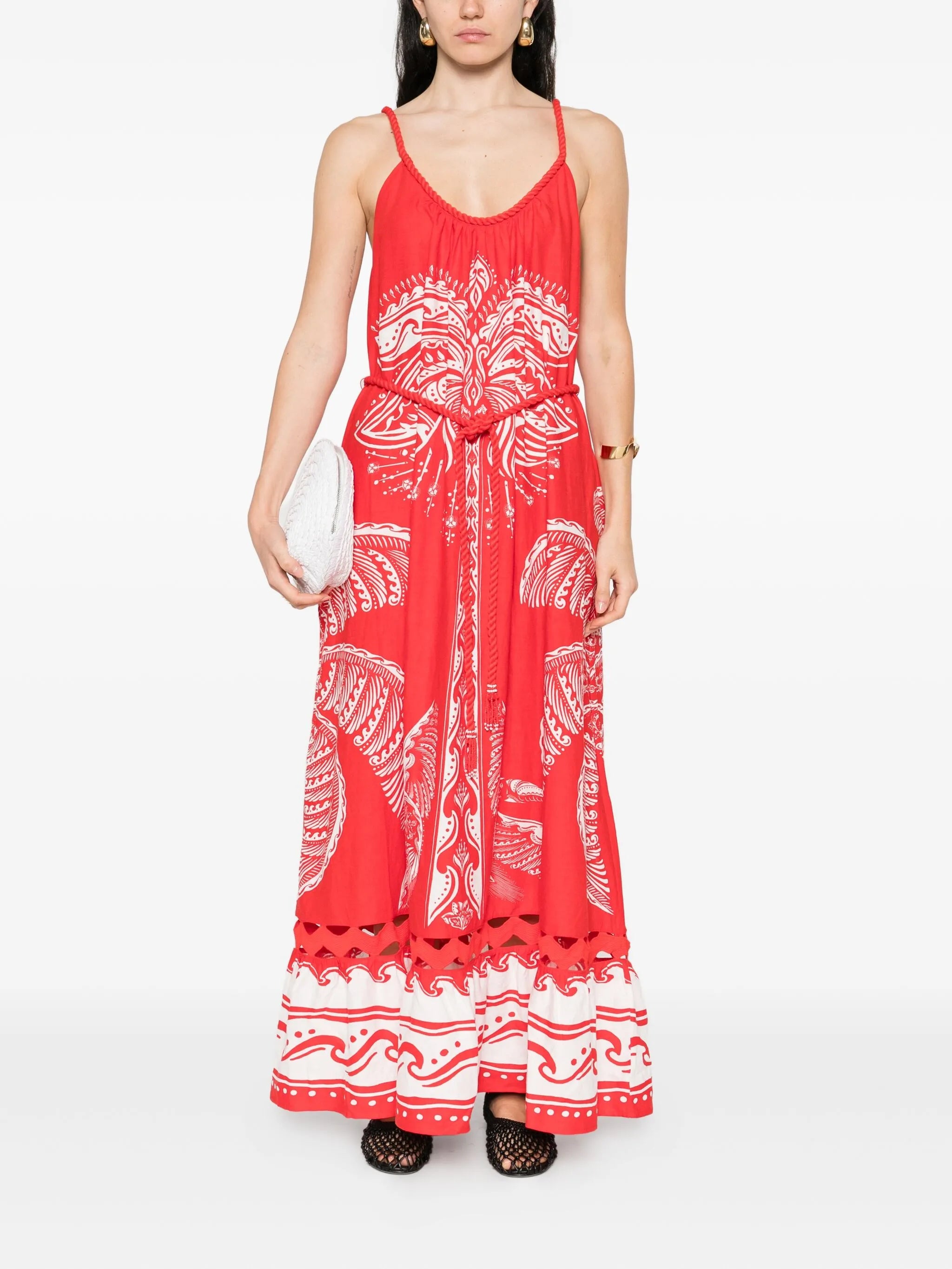 Majestic Coconut Tree maxi dress