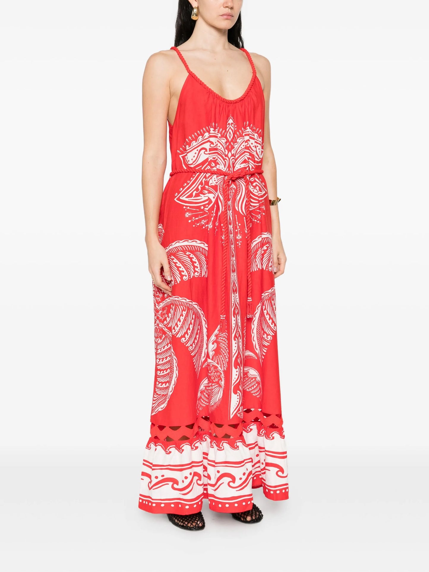 Majestic Coconut Tree maxi dress