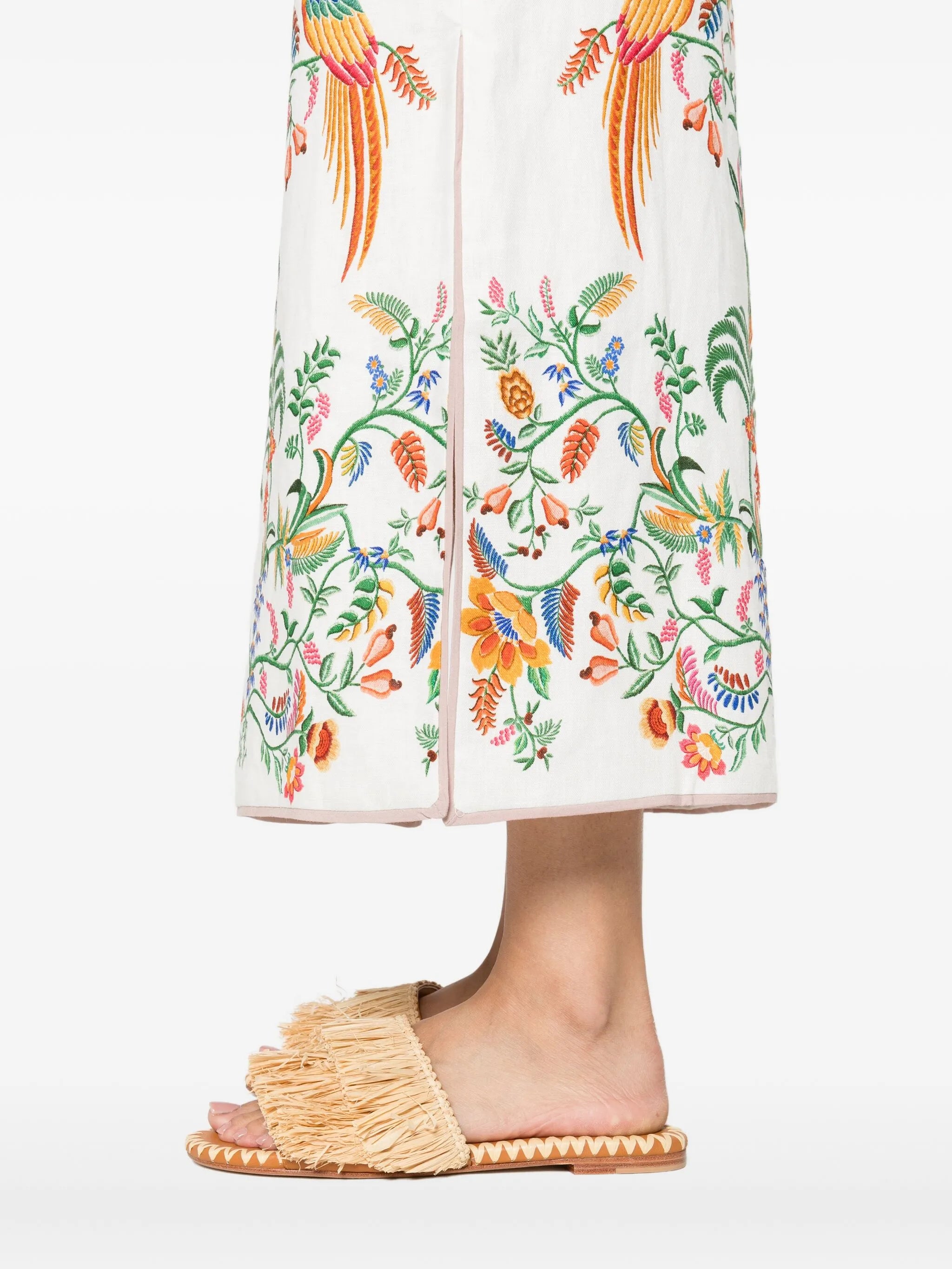 Delicate Forest maxi skirt