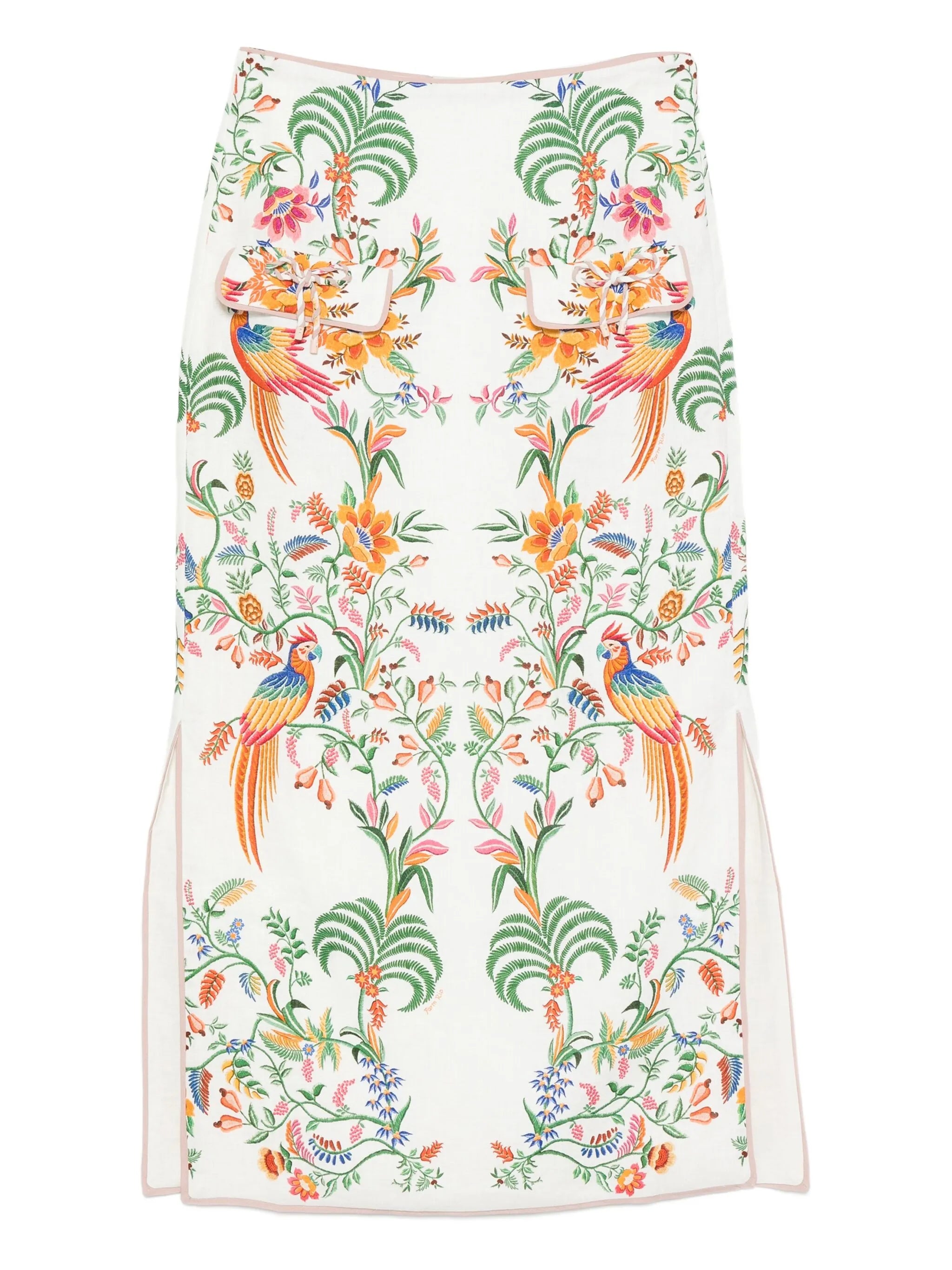 Delicate Forest maxi skirt