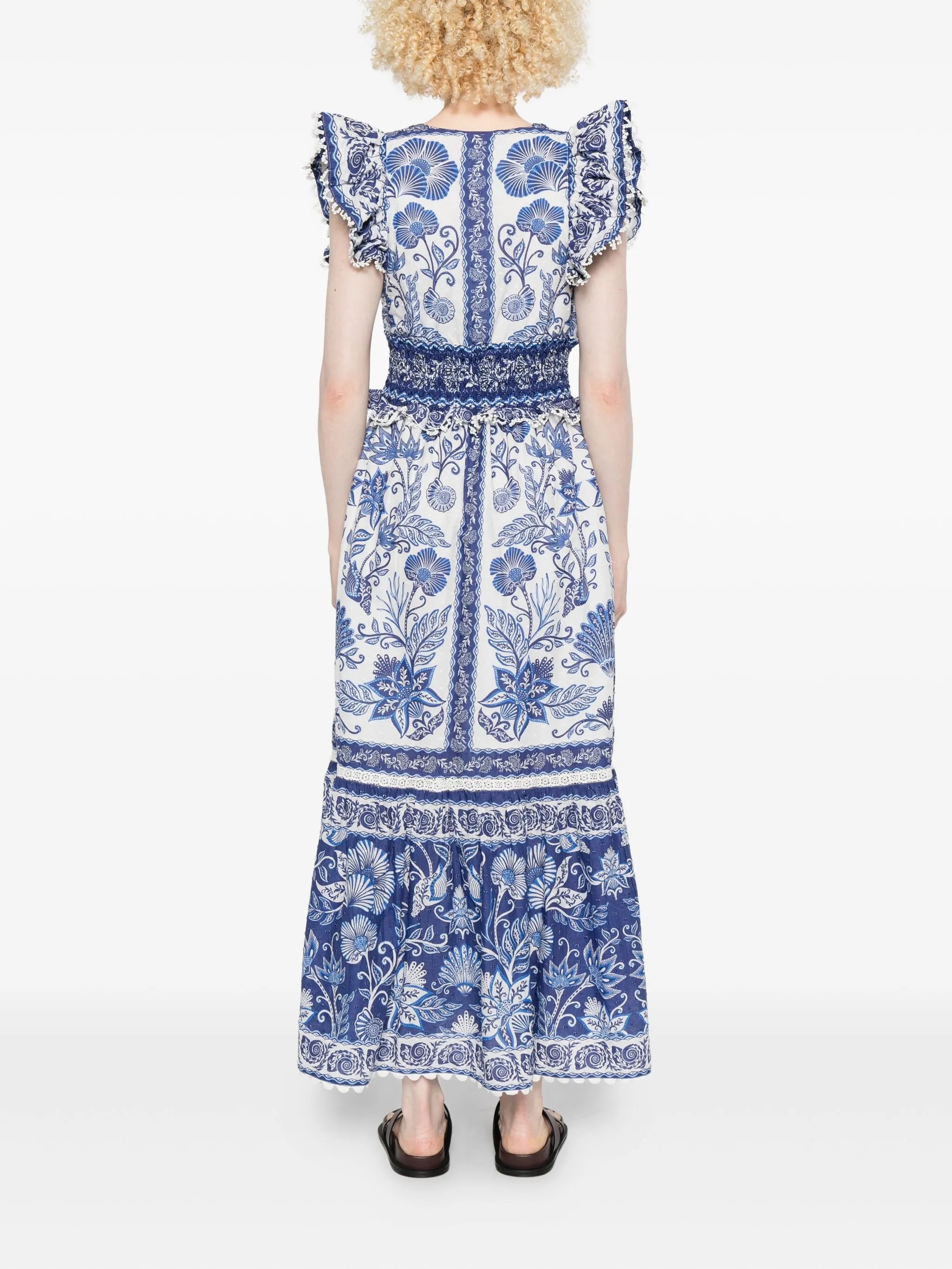 Shell Garden maxi dress