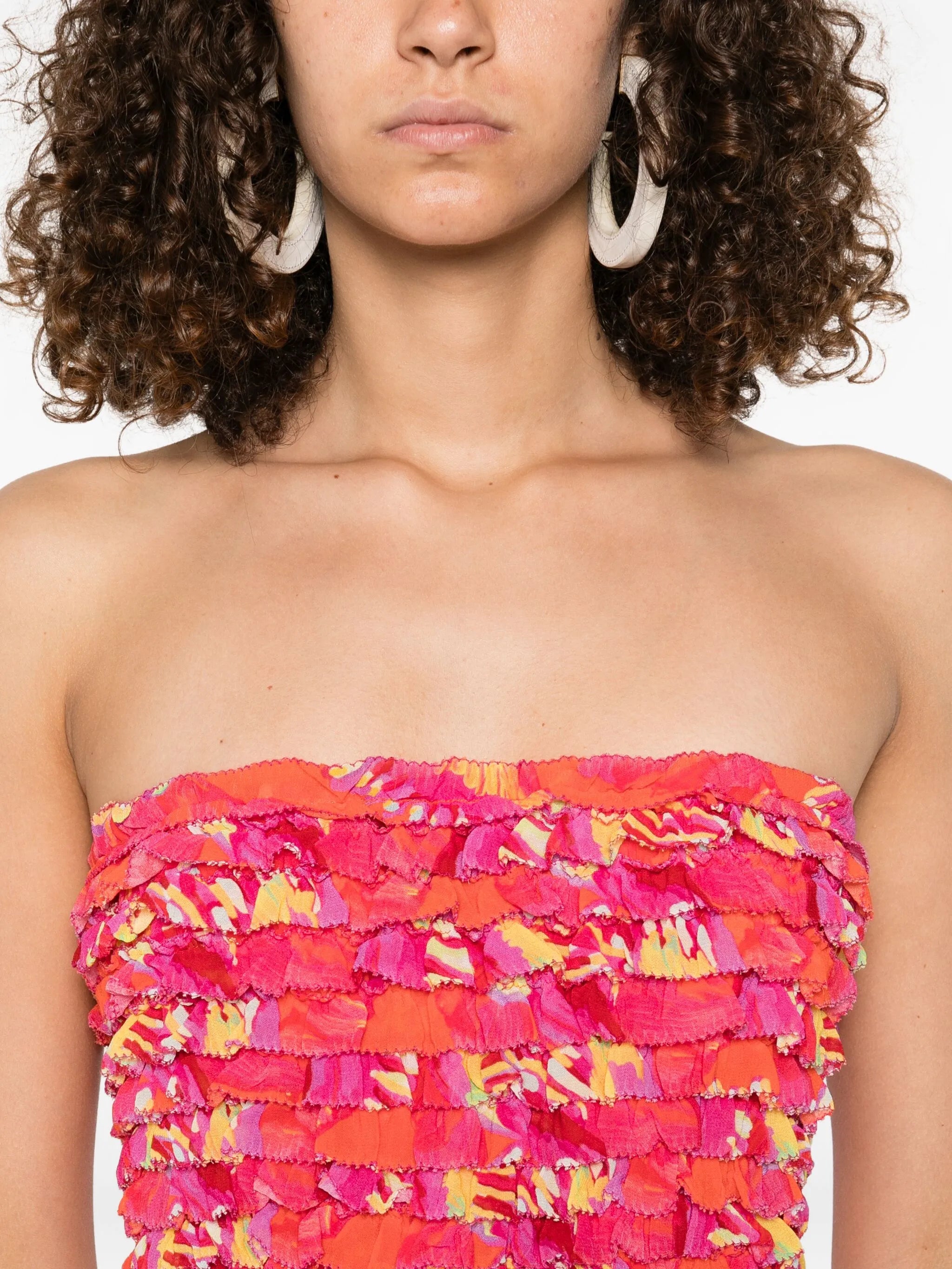 Flying Birds midi dress