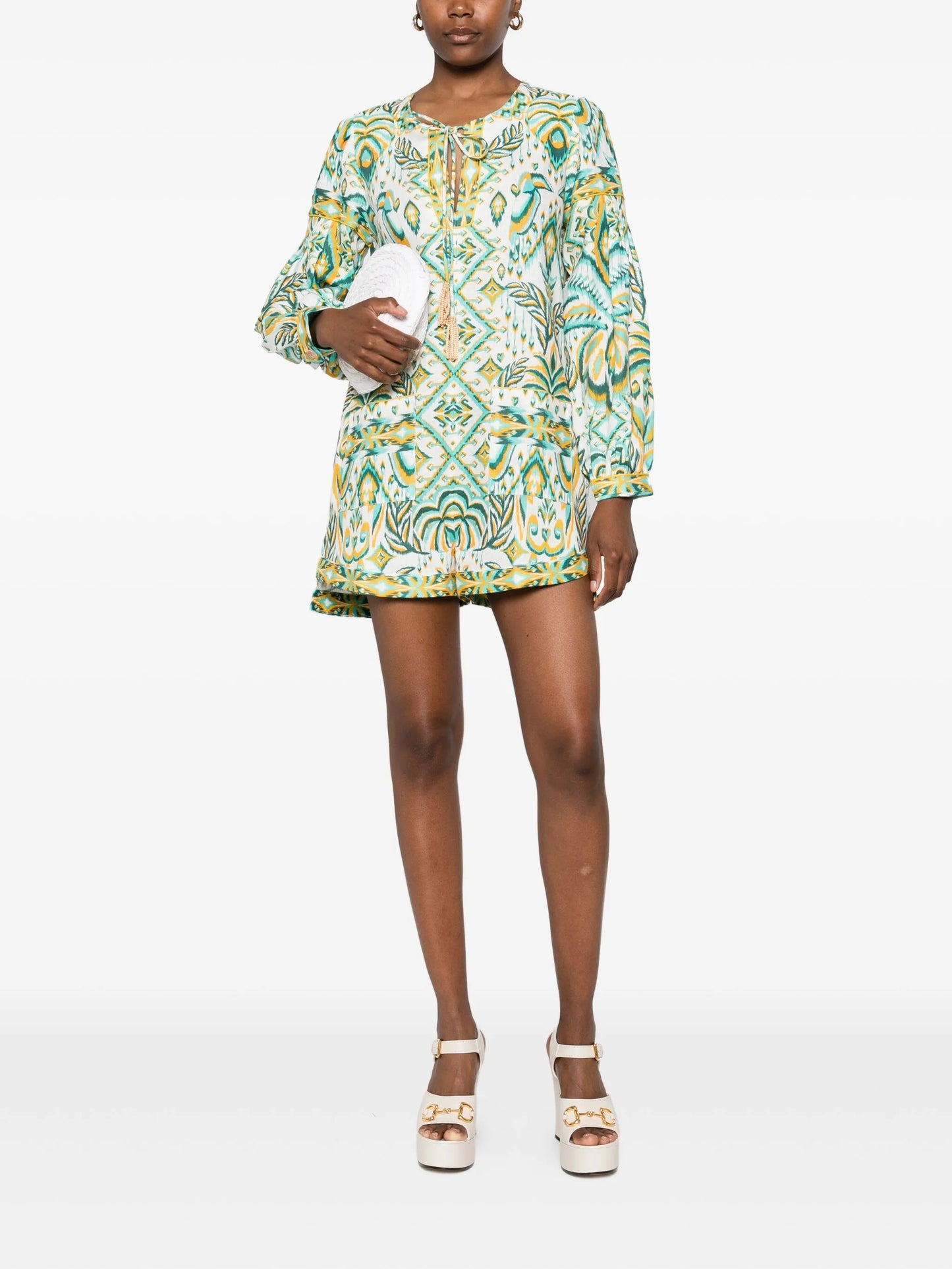 Tropical Tapestry playsuit